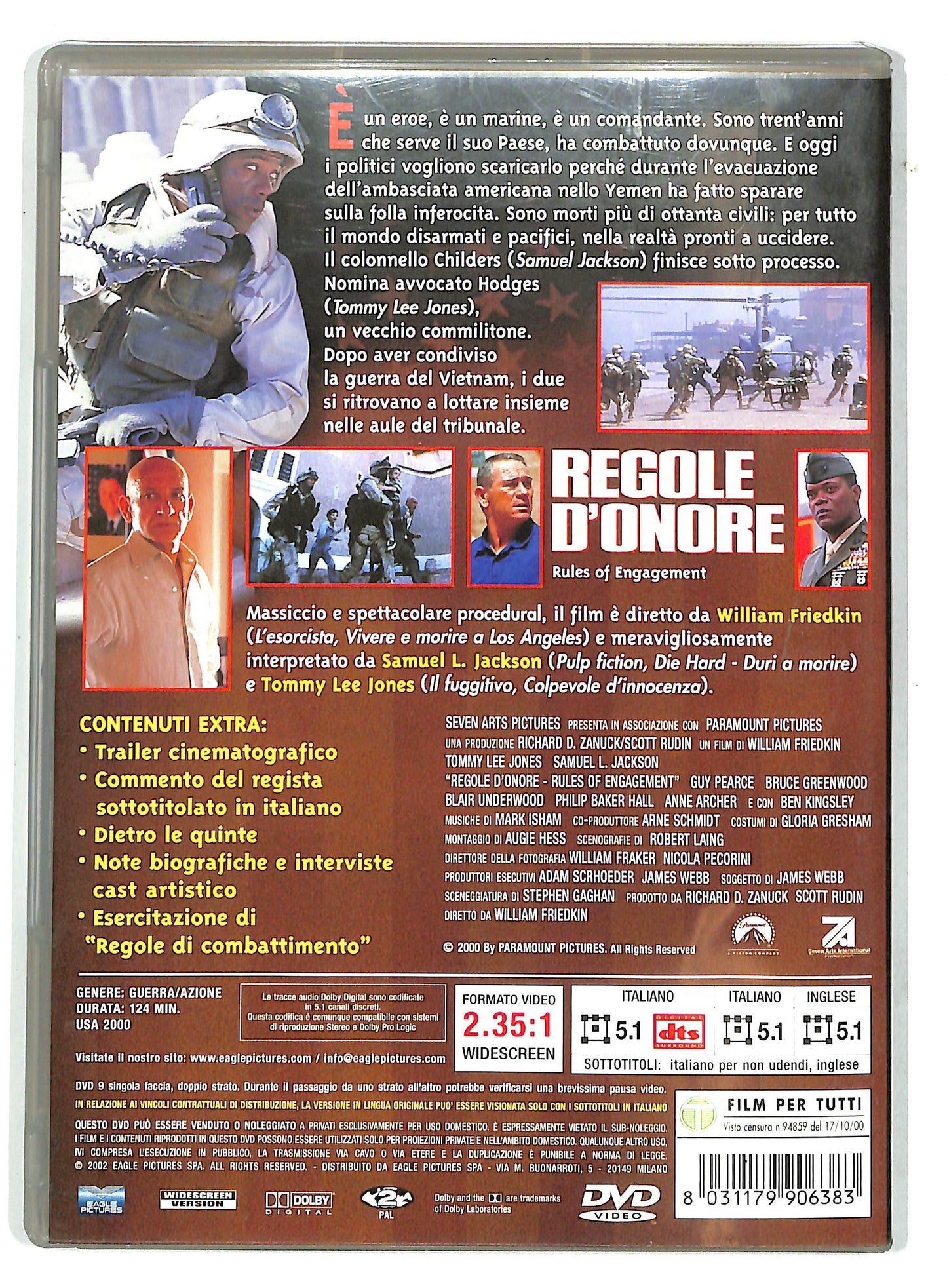 EBOND Regole d'Onore DVD DB669130