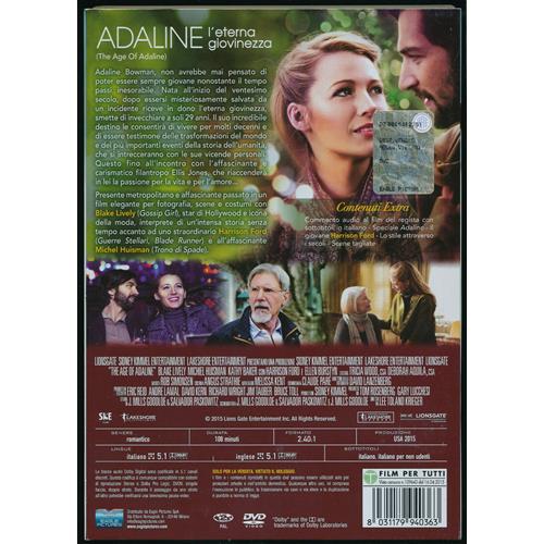 EBOND Adaline - L'eterna Giovinezza DVD DB669351