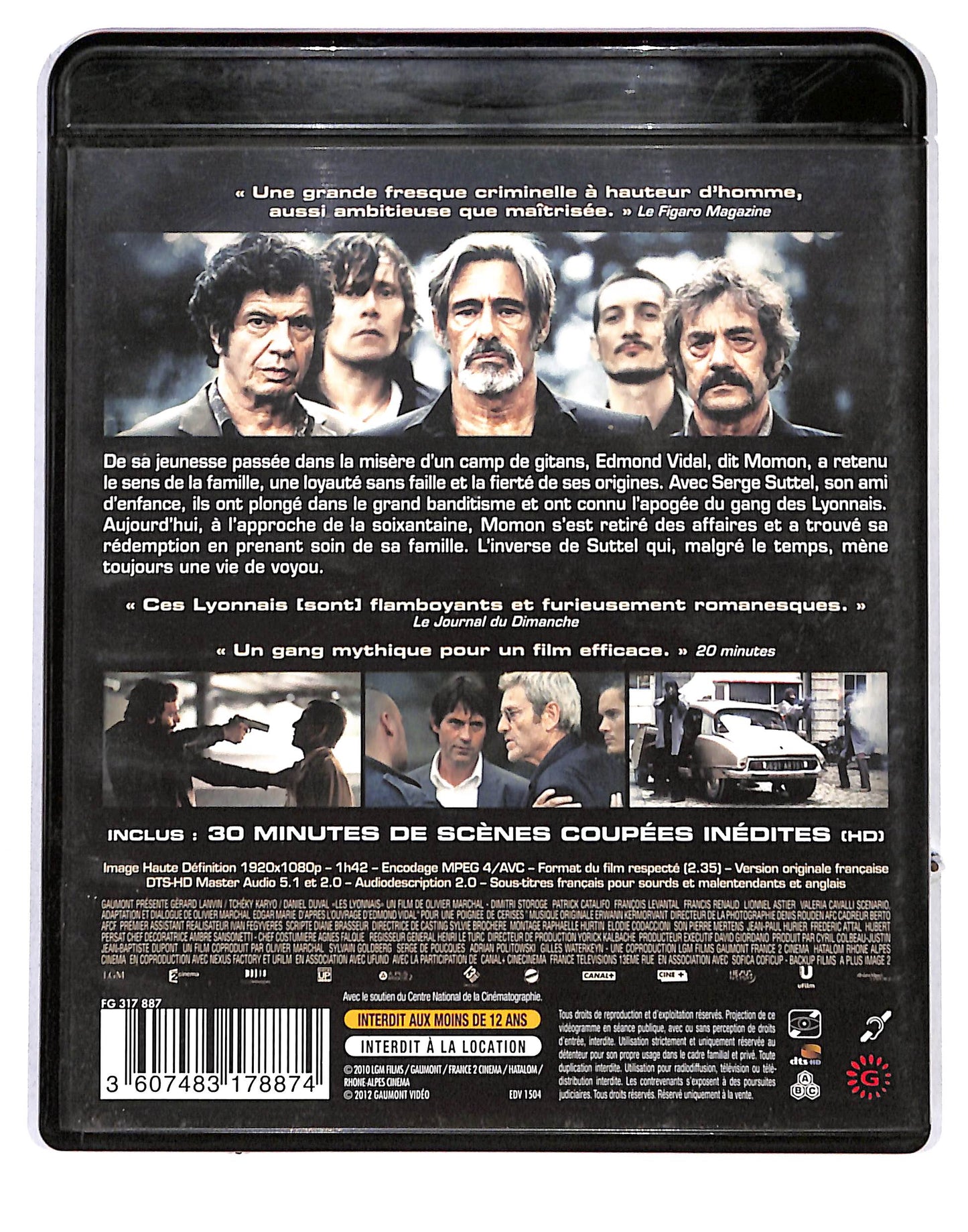 EBOND Les lyonnais Versione Francese BLURAY DB669407