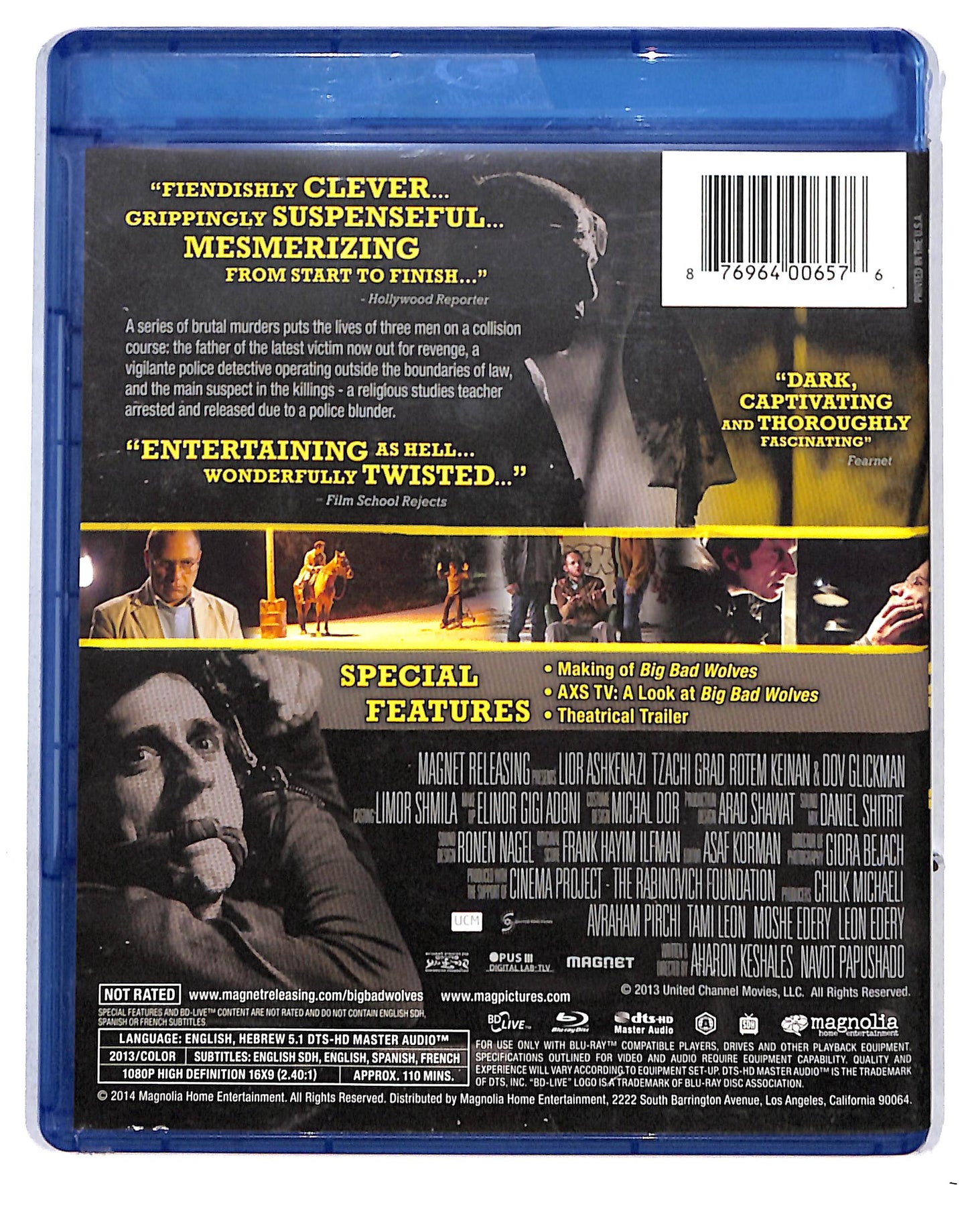 EBOND Big Bad Wolves BLURAY DB669431