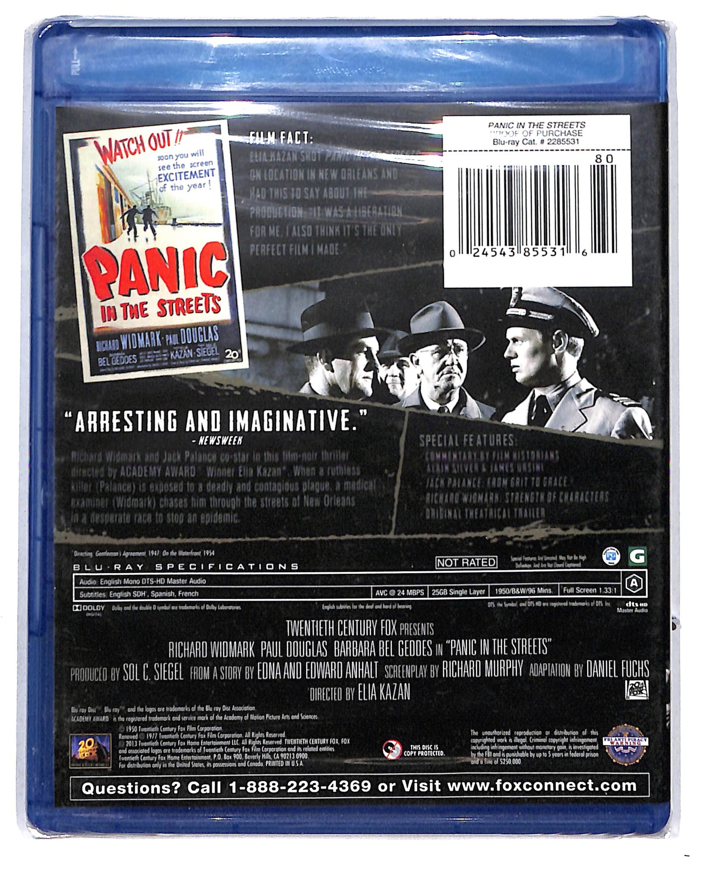 EBOND Panic in the Streets BLURAY DB669432