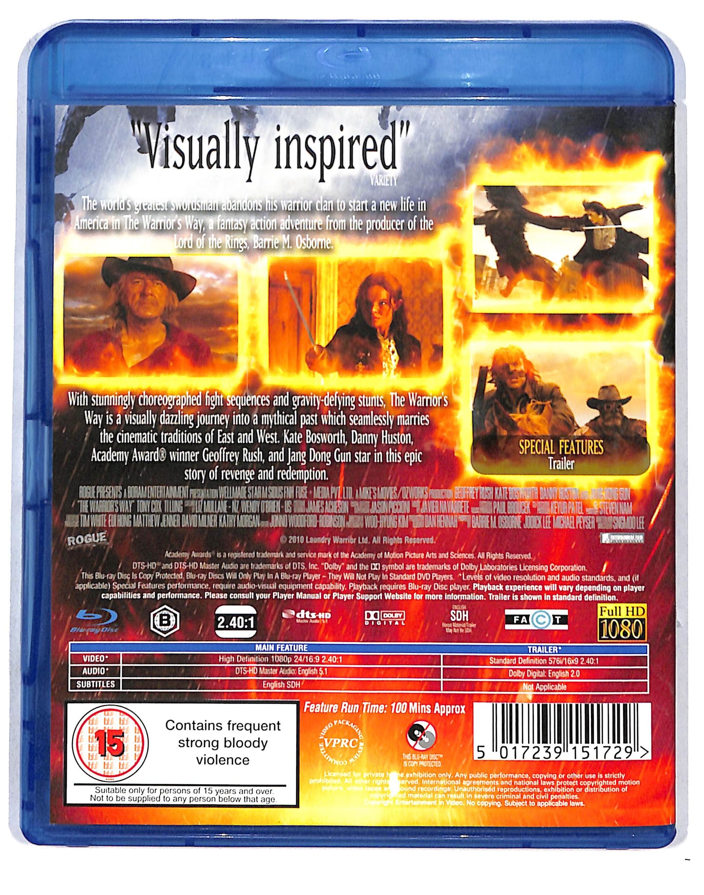EBOND The Warrior's Way BLURAY DB669436
