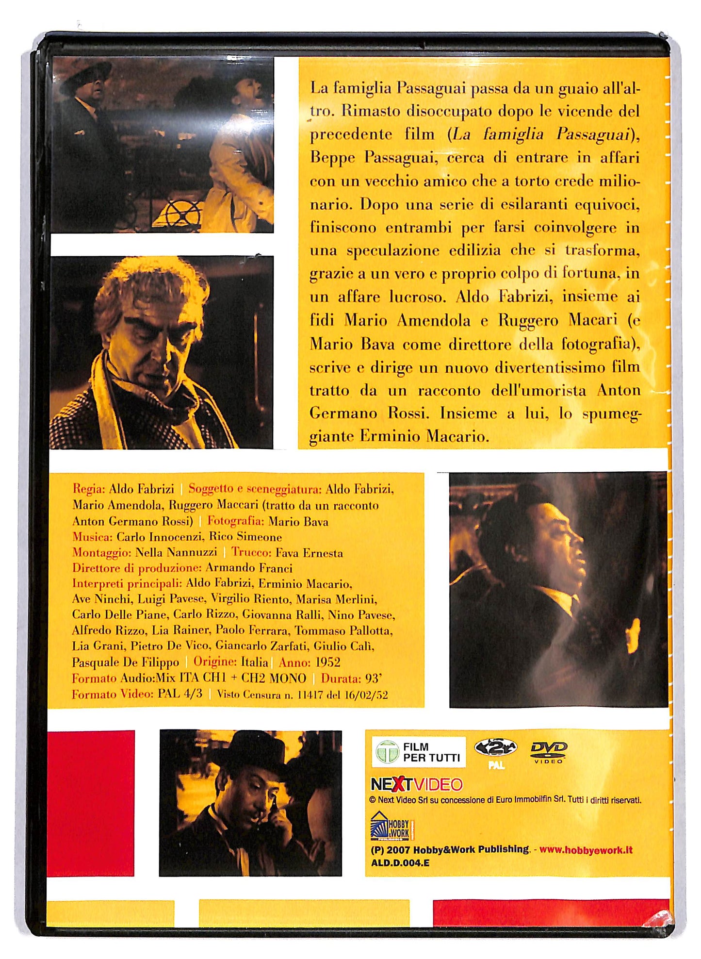 EBOND La famiglia Passaguai fa fortuna EDITORIALE DVD DB669647