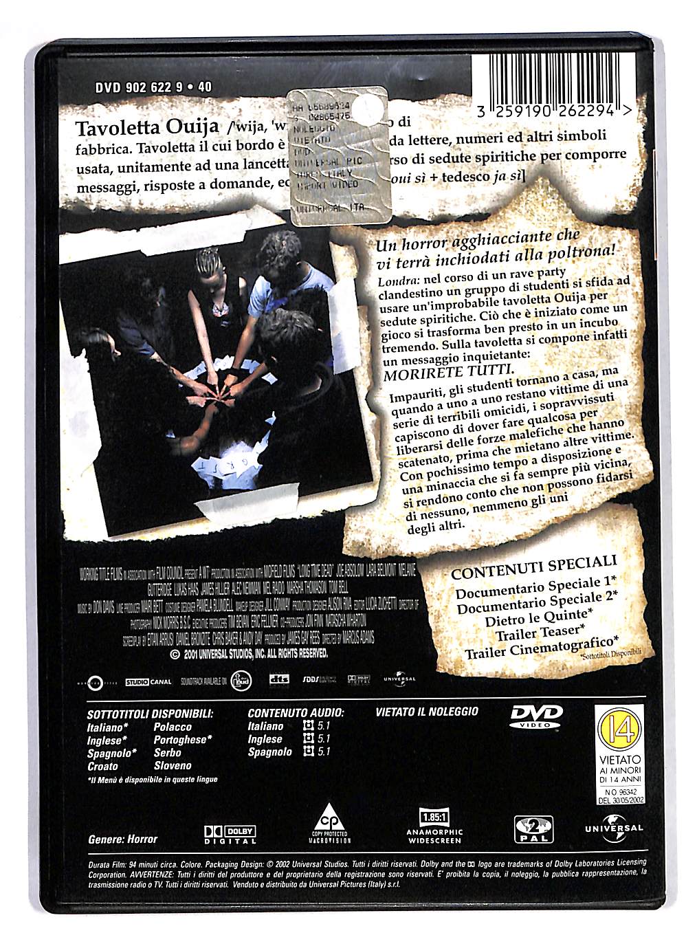 EBOND Long Time Dead DVD DB669654