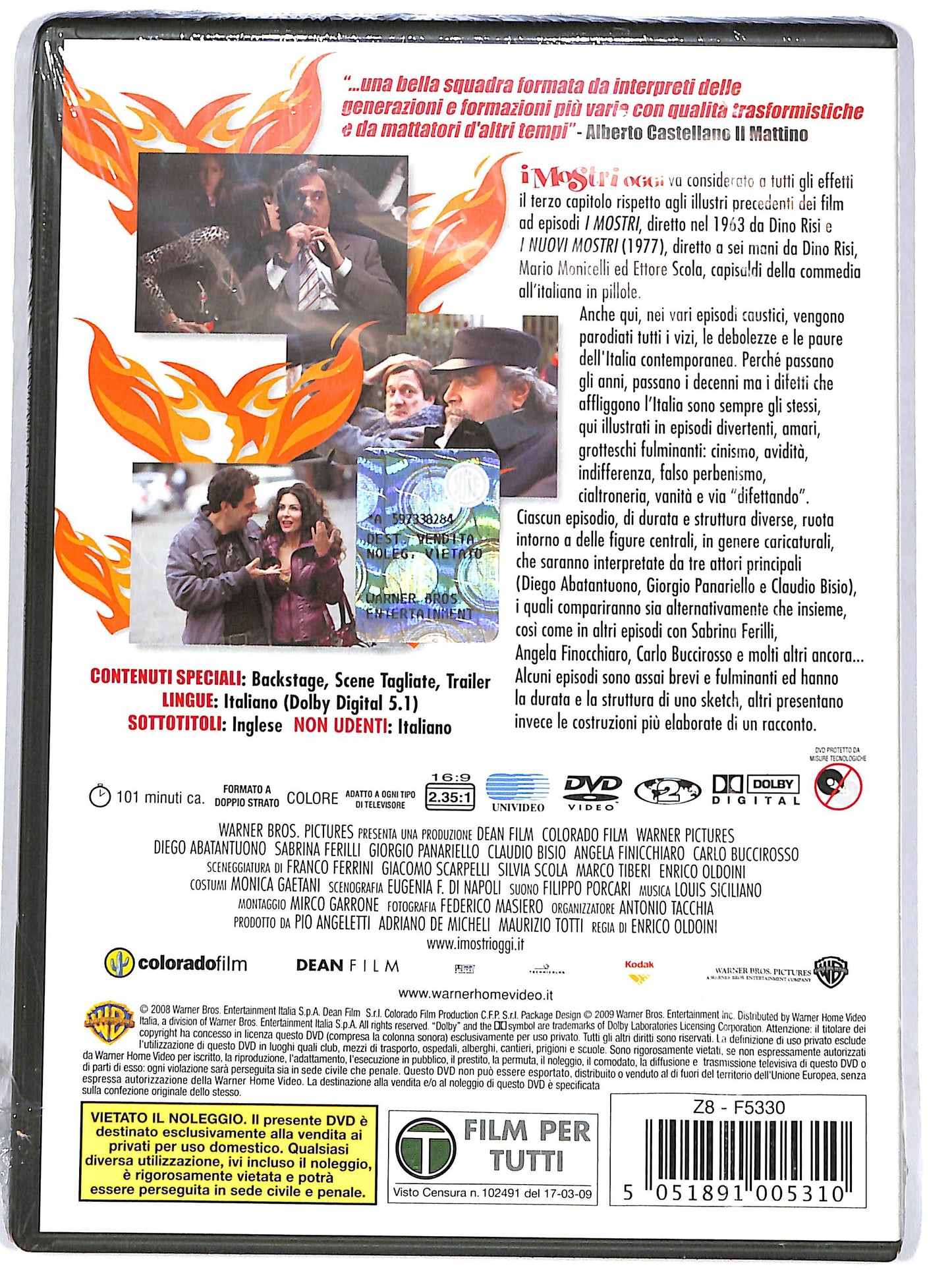 EBOND I mostri oggi DVD DB669715