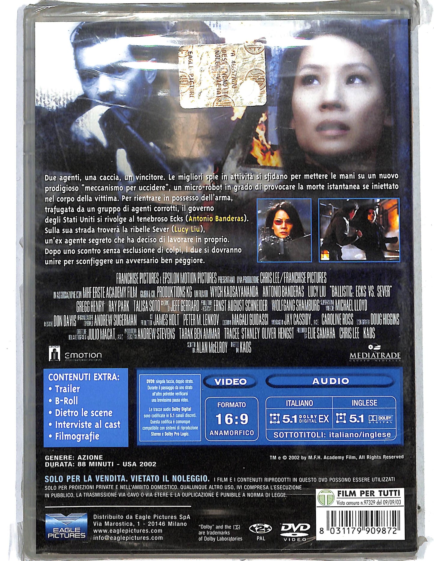 EBOND Ballistic DVD DB669728