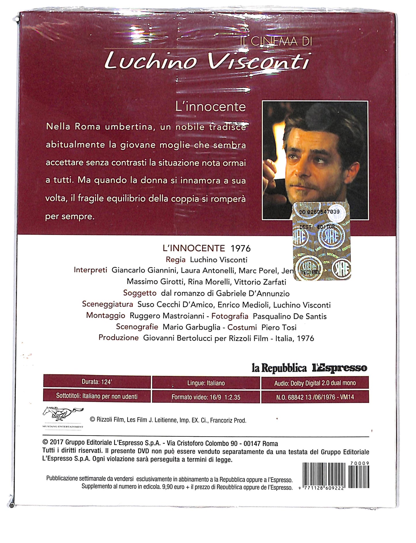 EBOND Luchino Visconti l'innocente vol.9 EDITORIALE DVD DB670127