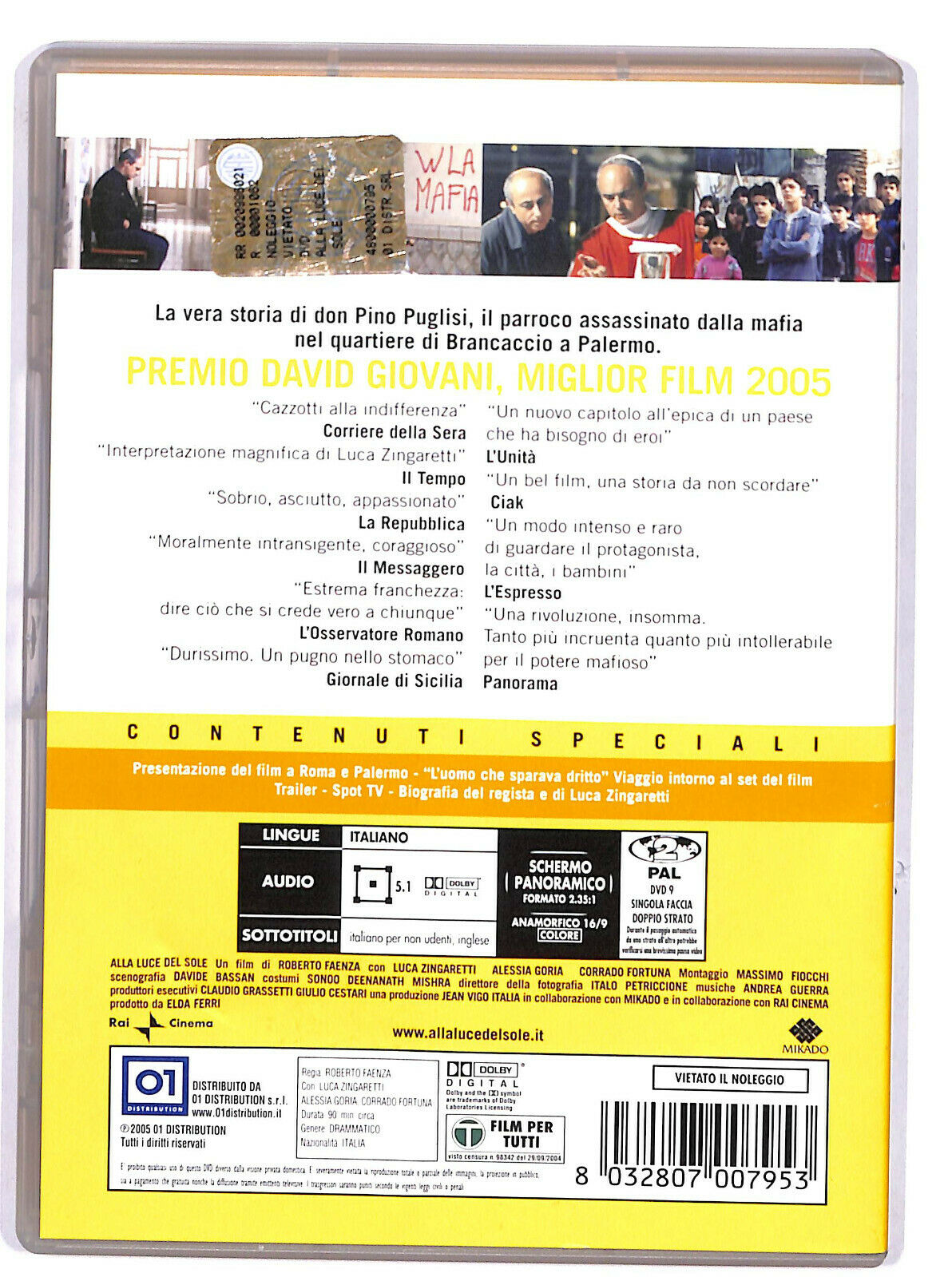 EBOND Alla Luce Del Sole DVD DB670216