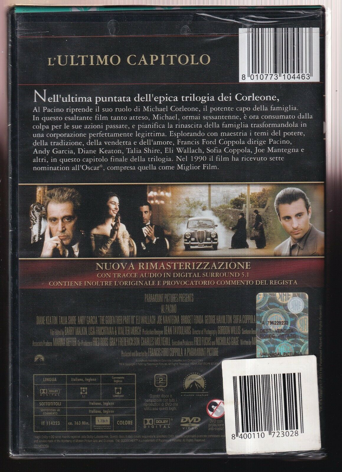 EBOND Il Padrino Parte 3 DVD DB670219