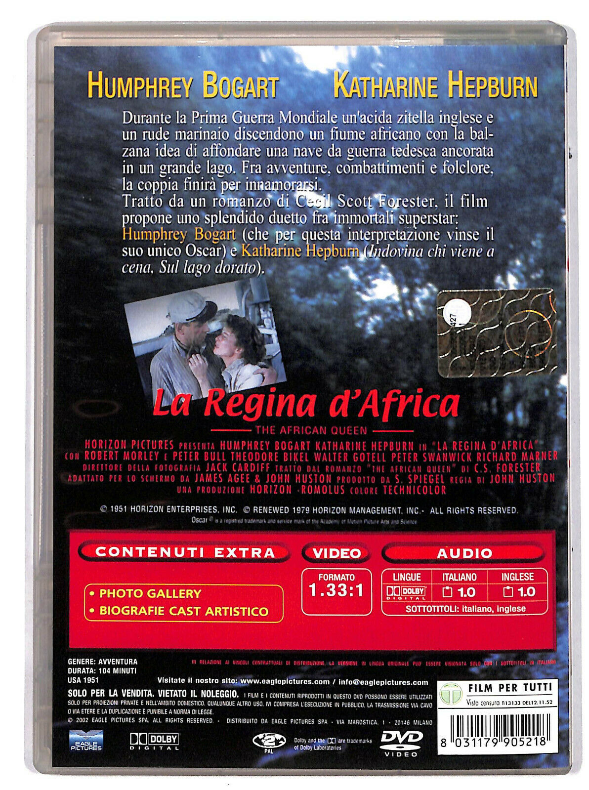 EBOND La Regina D'africa DVD DB670220