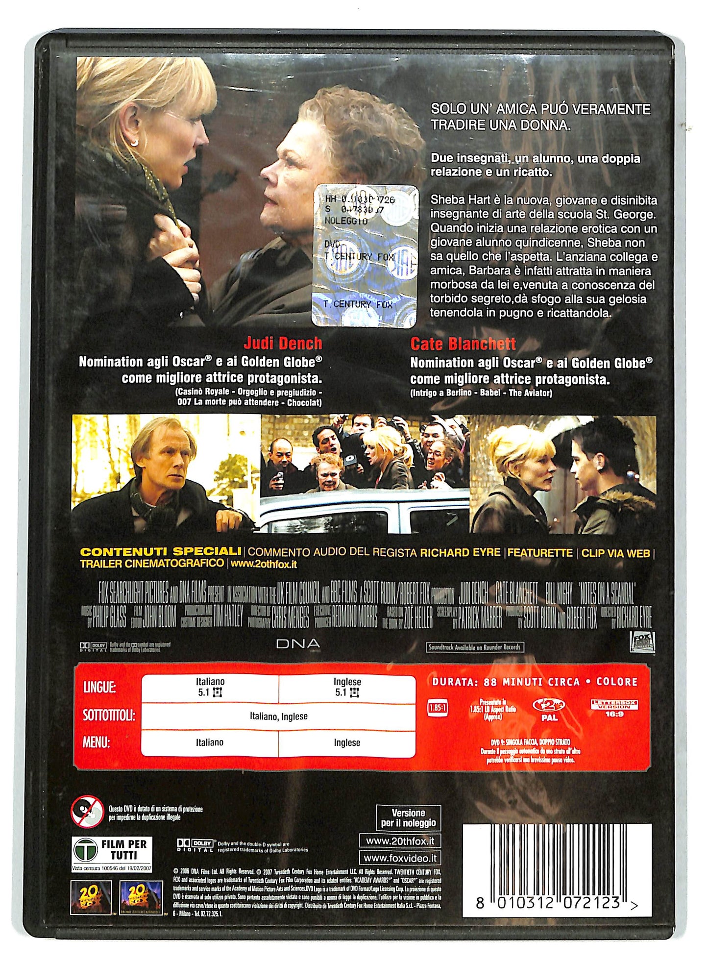 EBOND diario di uno scandalo NOLEGGIO DVD DB670414