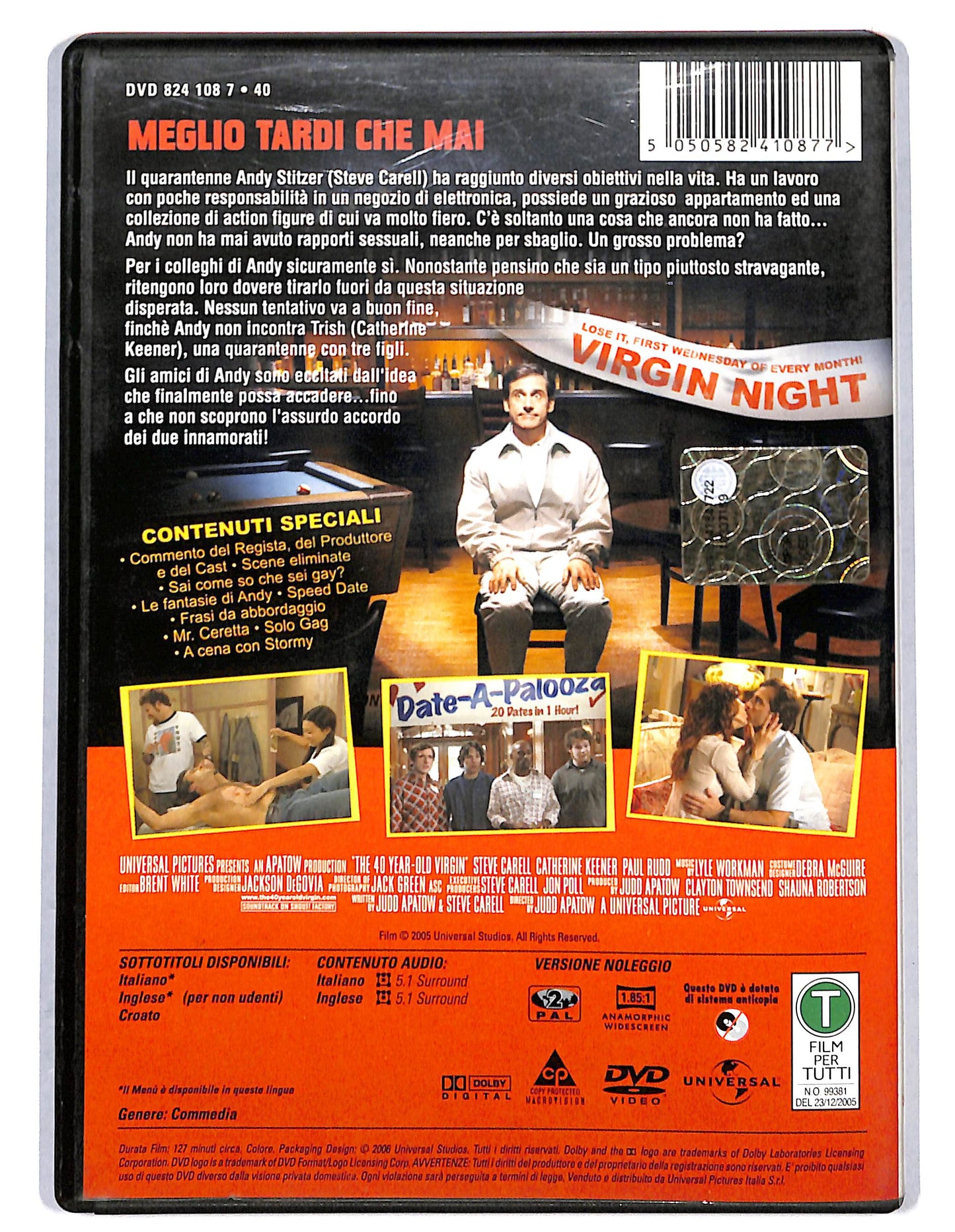 EBOND 40 anni vergine Noleggio NOLEGGIO DVD DB670433