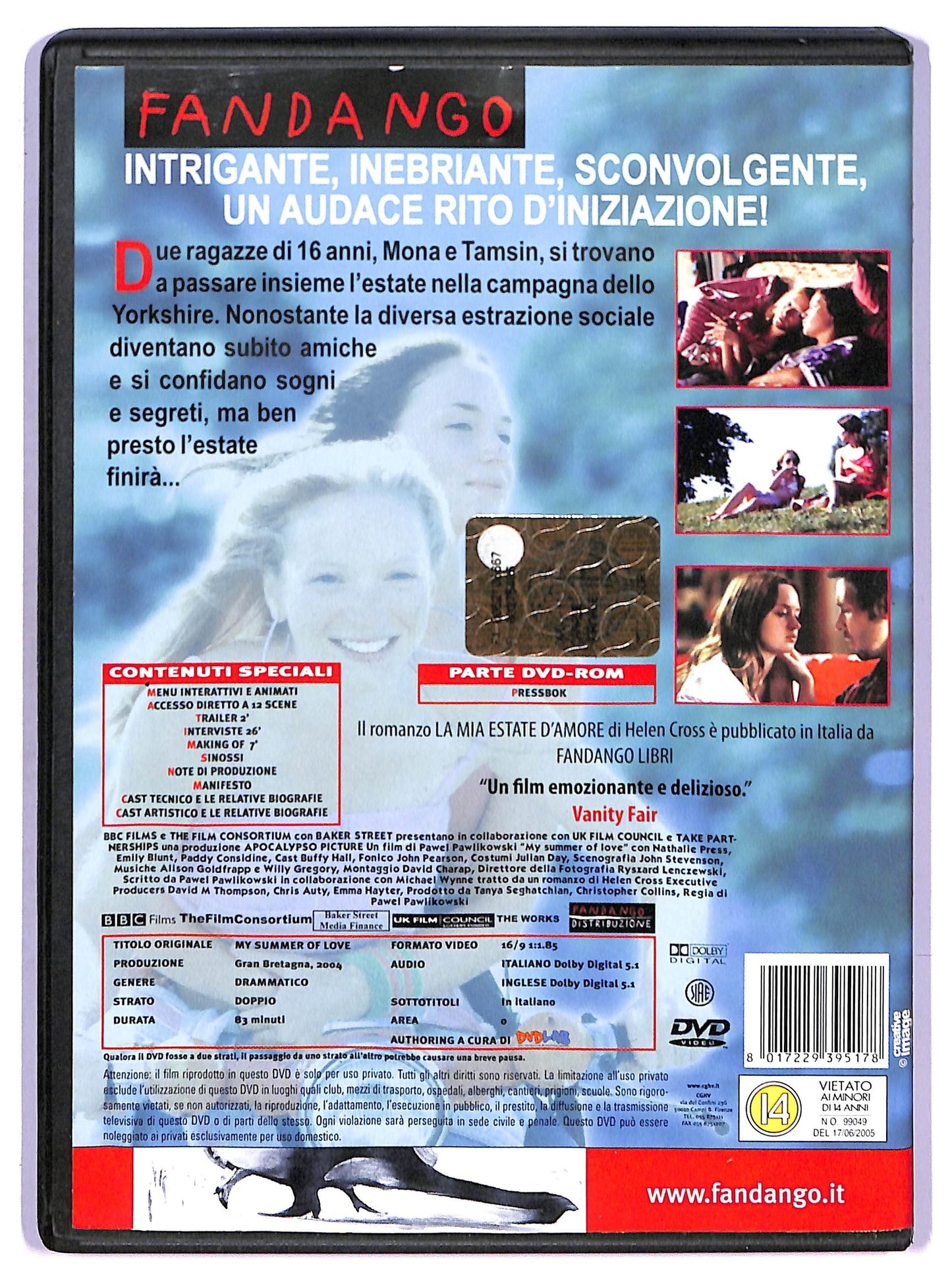 EBOND My Summer of Love DVD DB670820