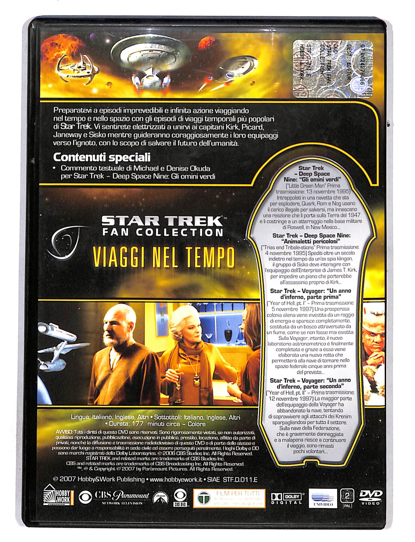 EBOND Star Trek fan collection viaggi nel tempo vol.3 EDITORIALE DVD DB671104