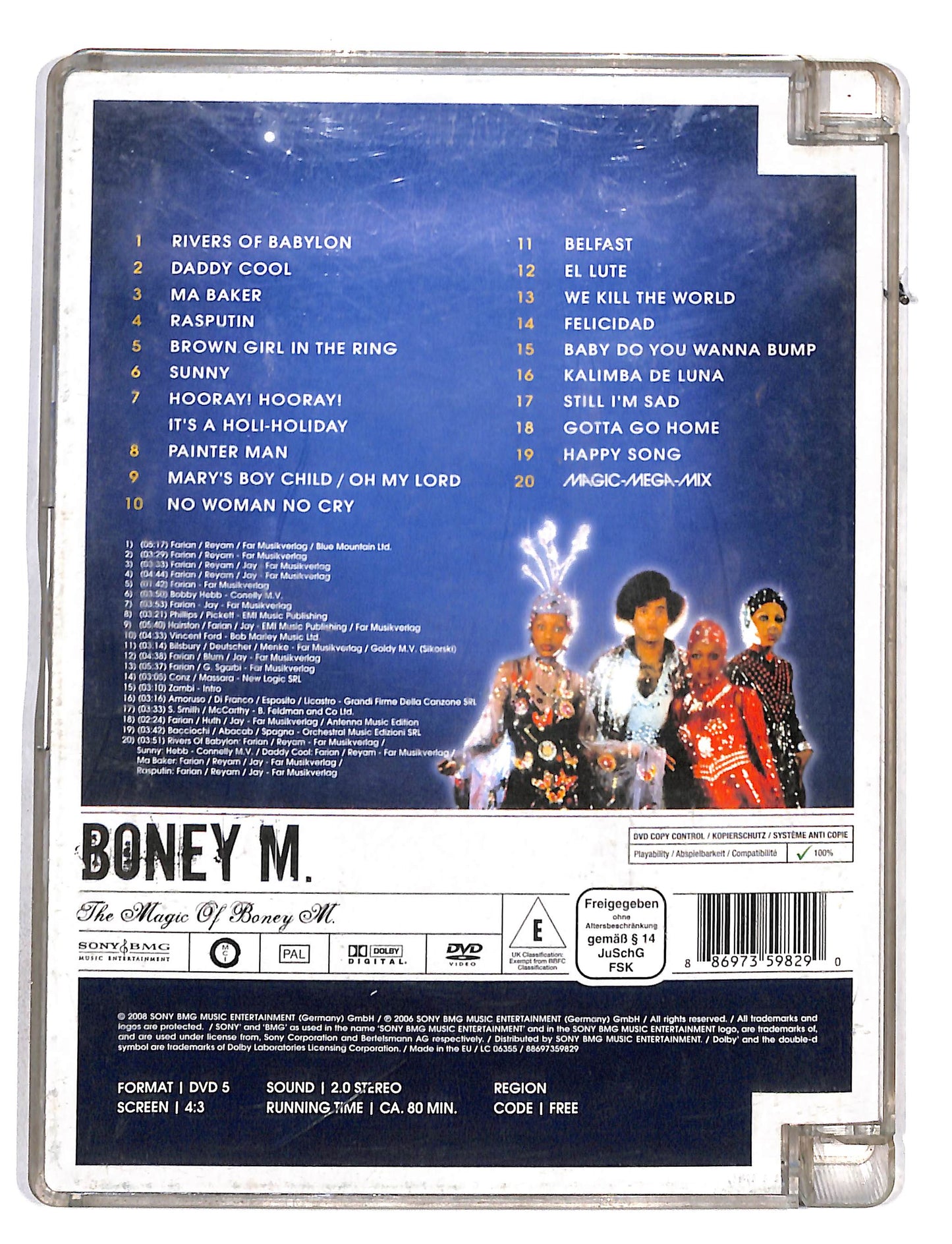 EBOND Boney M. - The Magic Of Boney M. DVD DB671135