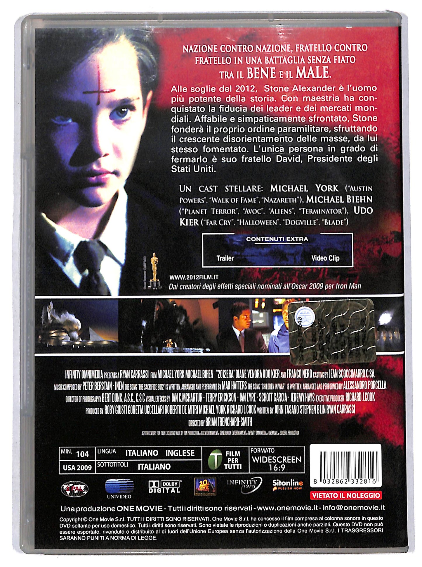 EBOND 2012 L'avvento Del Male DVD DB671413