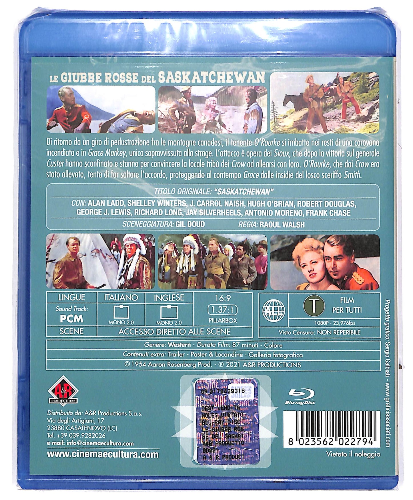 EBOND Le Giubbe Rosse Del Saskatchewan BLURAY DB671644