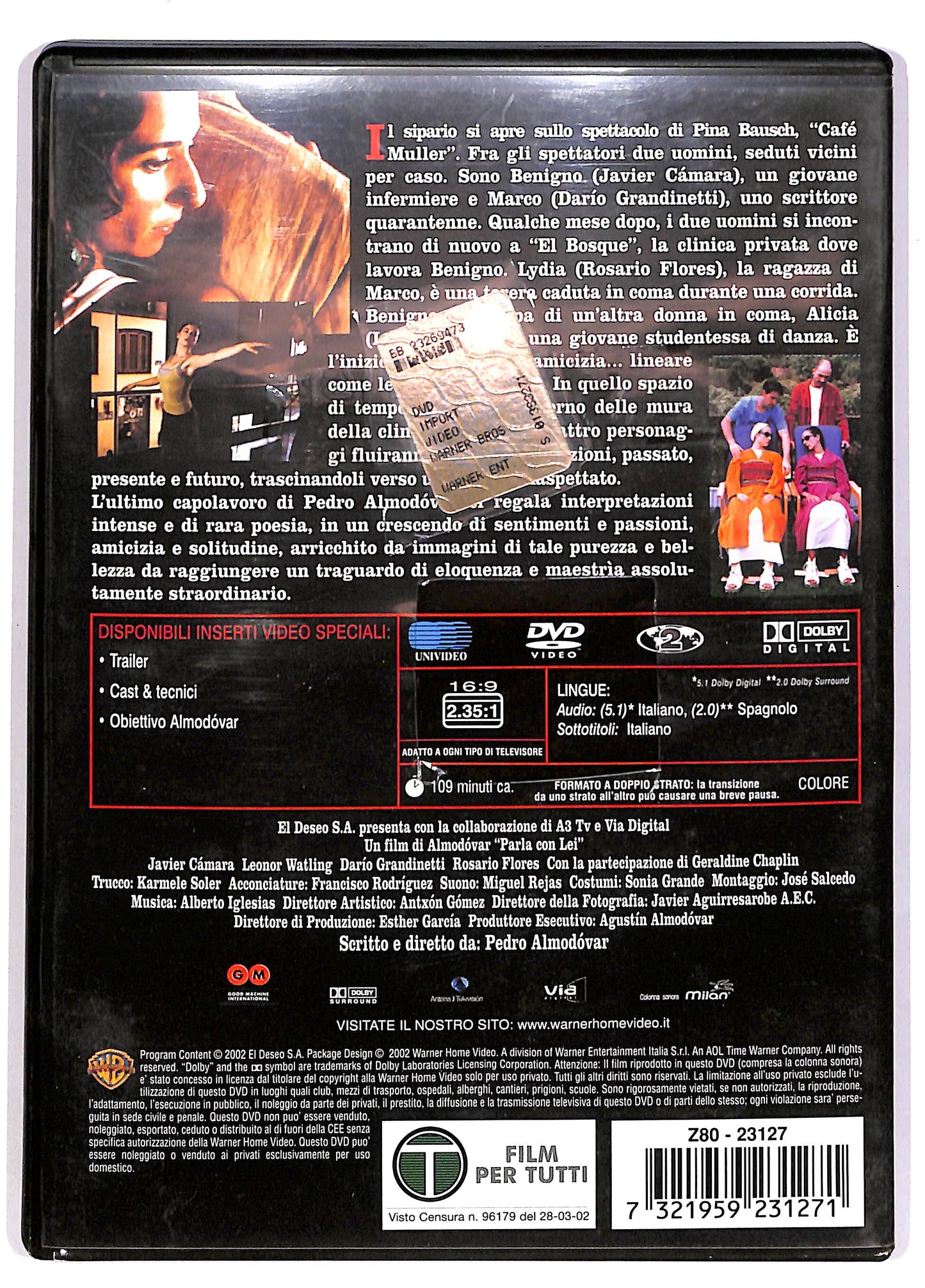 EBOND Parla Con Lei Dex Noleggio DVD DB671910