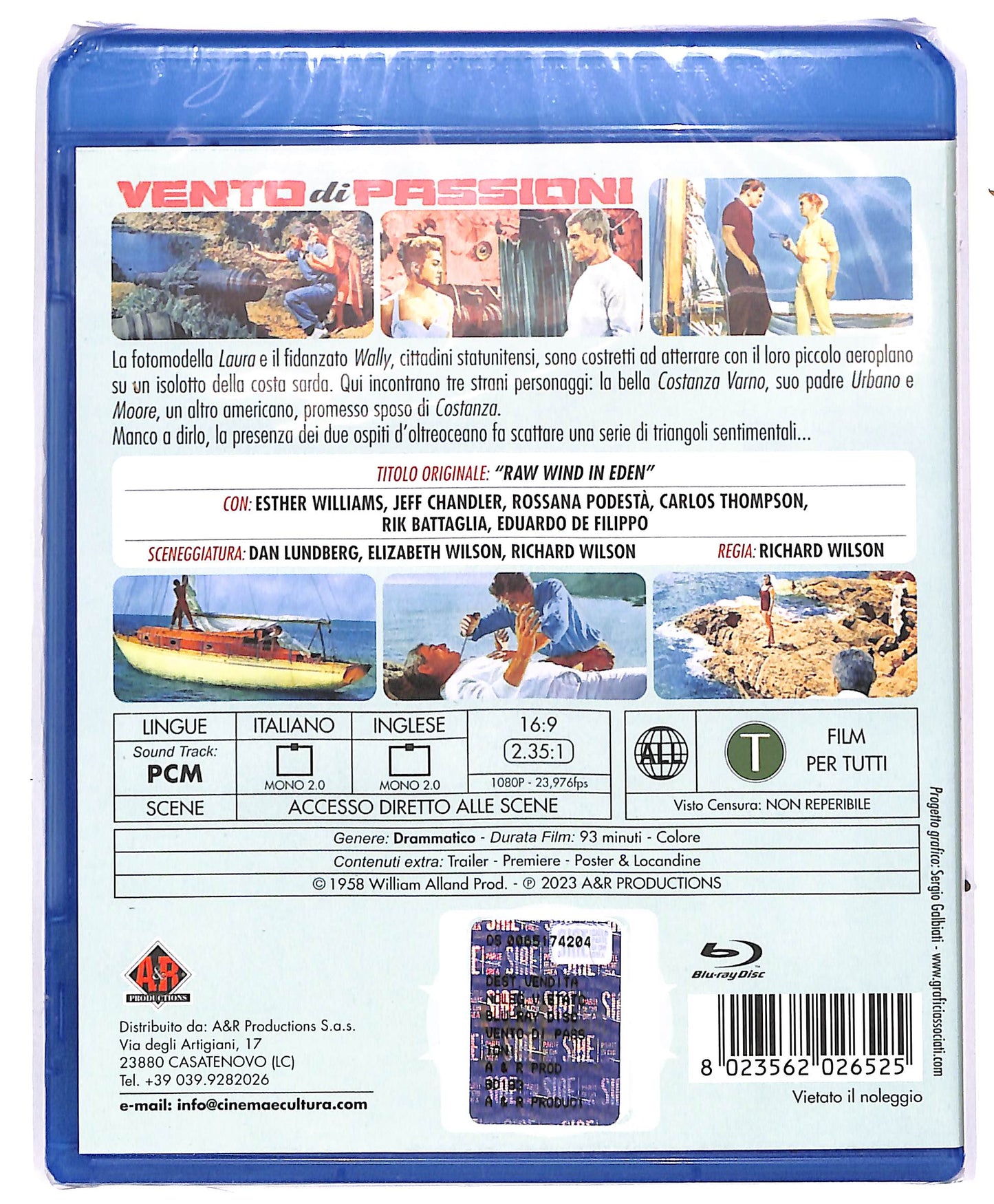 EBOND Vento Di Passioni BLURAY DB671943