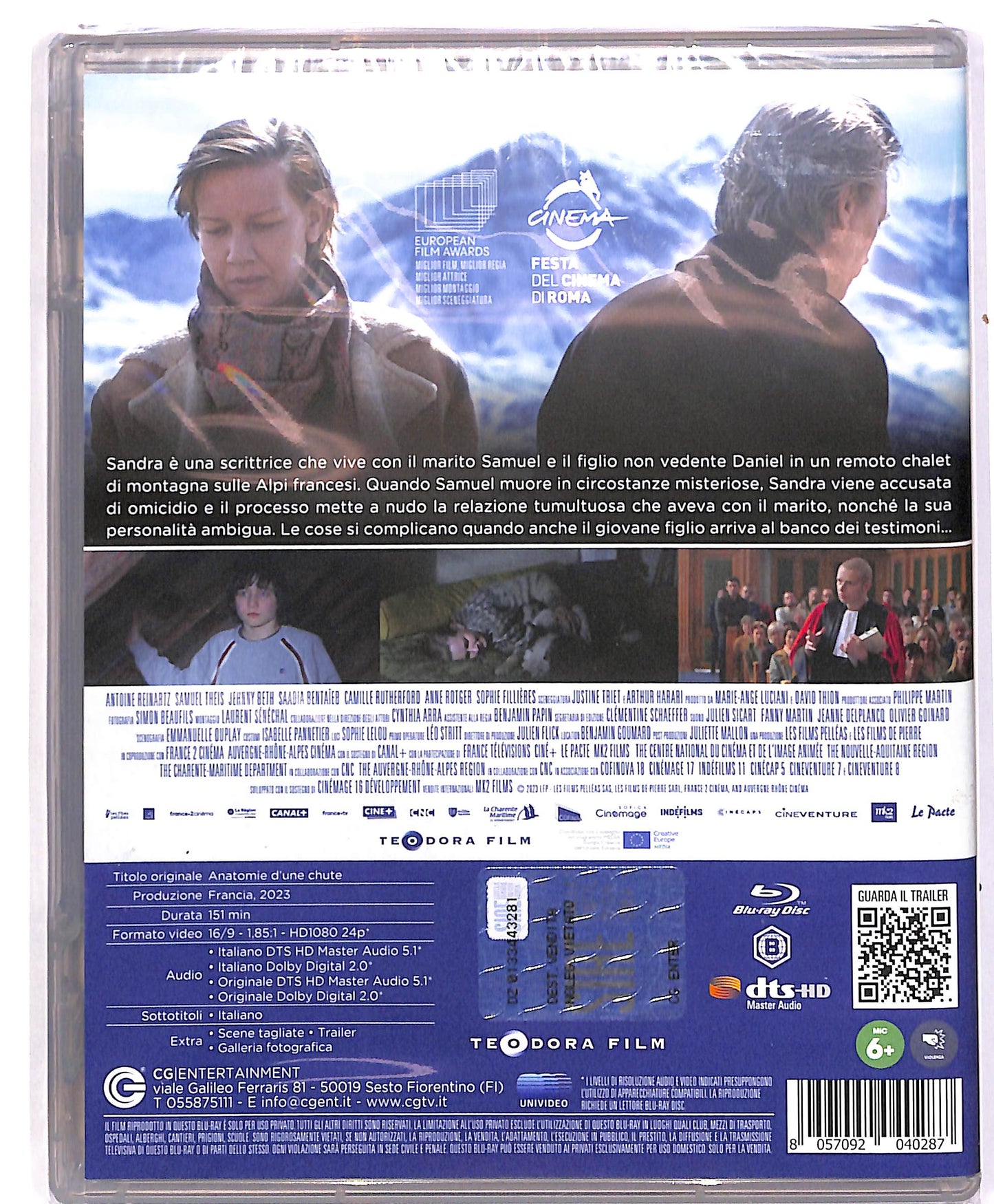 EBOND Anatomia Di Una Caduta BLURAY DB671958
