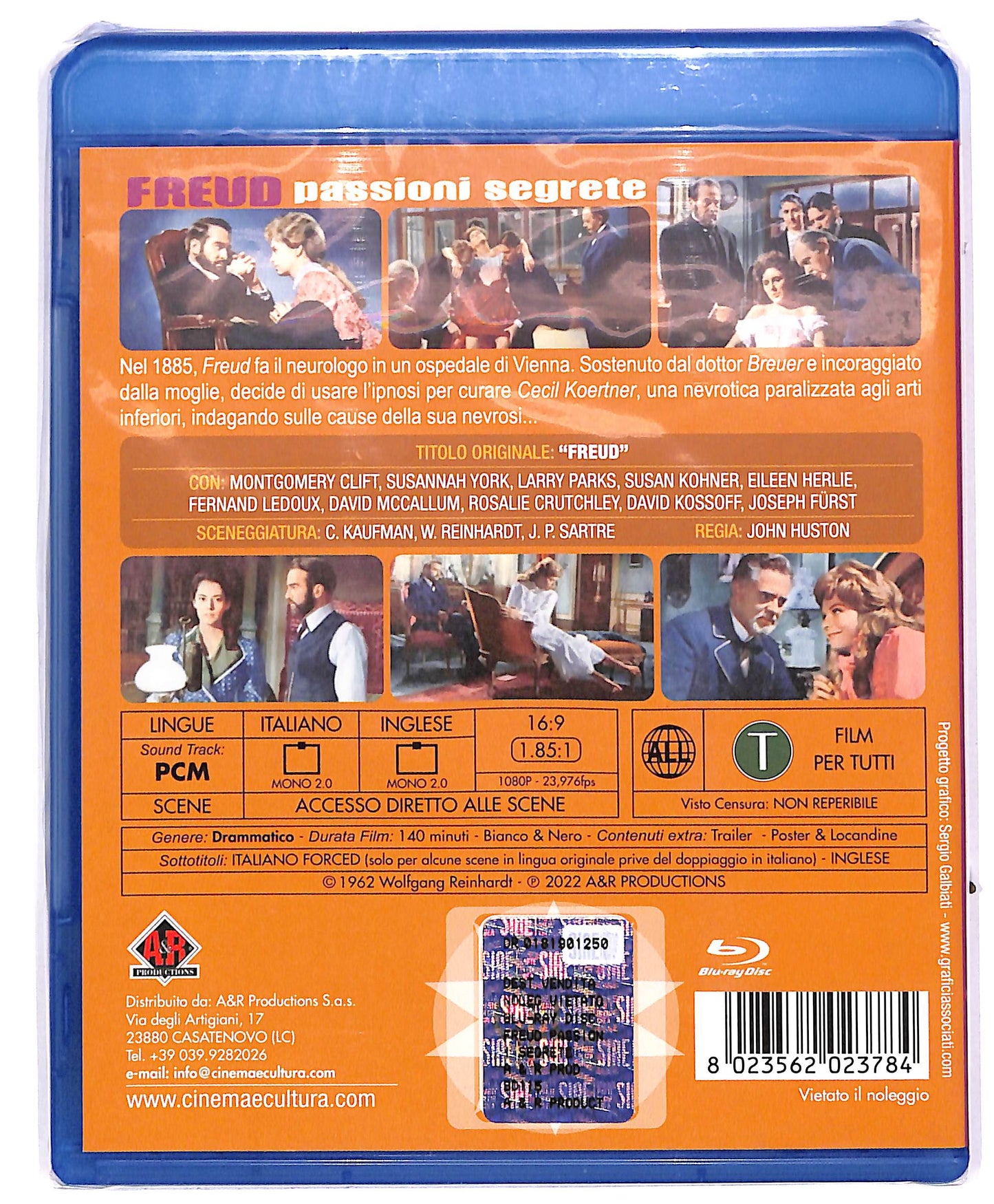 EBOND Freud Passioni Segrete BLURAY DB671968