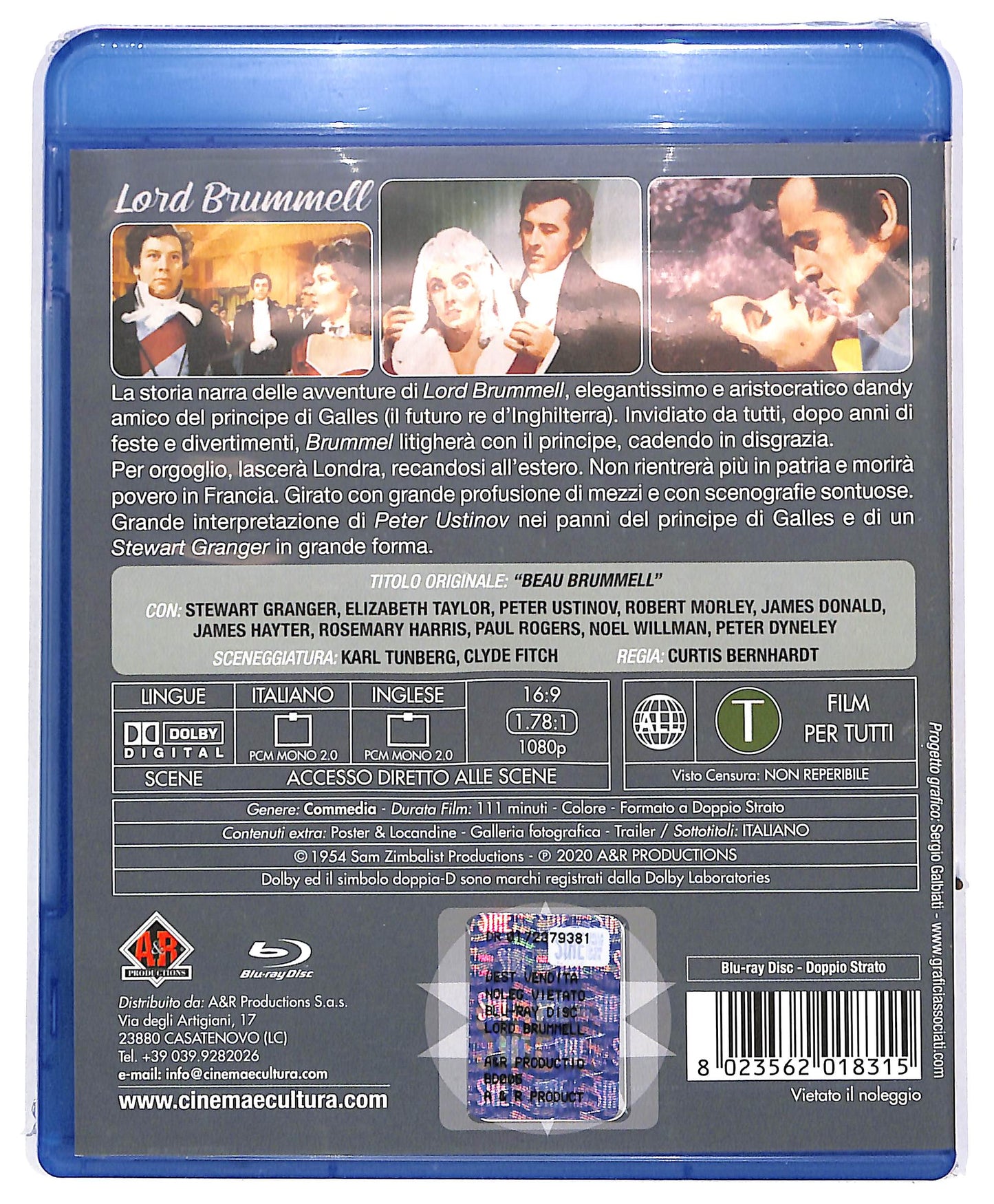 EBOND Lord Brummell BLURAY DB672147