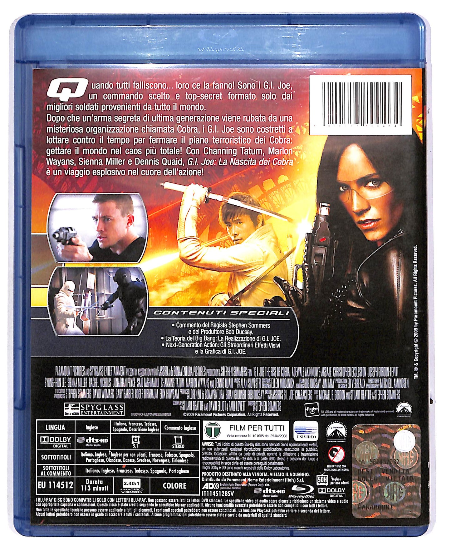 EBOND g.i. joe - la nascita dei cobra BLURAY BLURAY DB672407