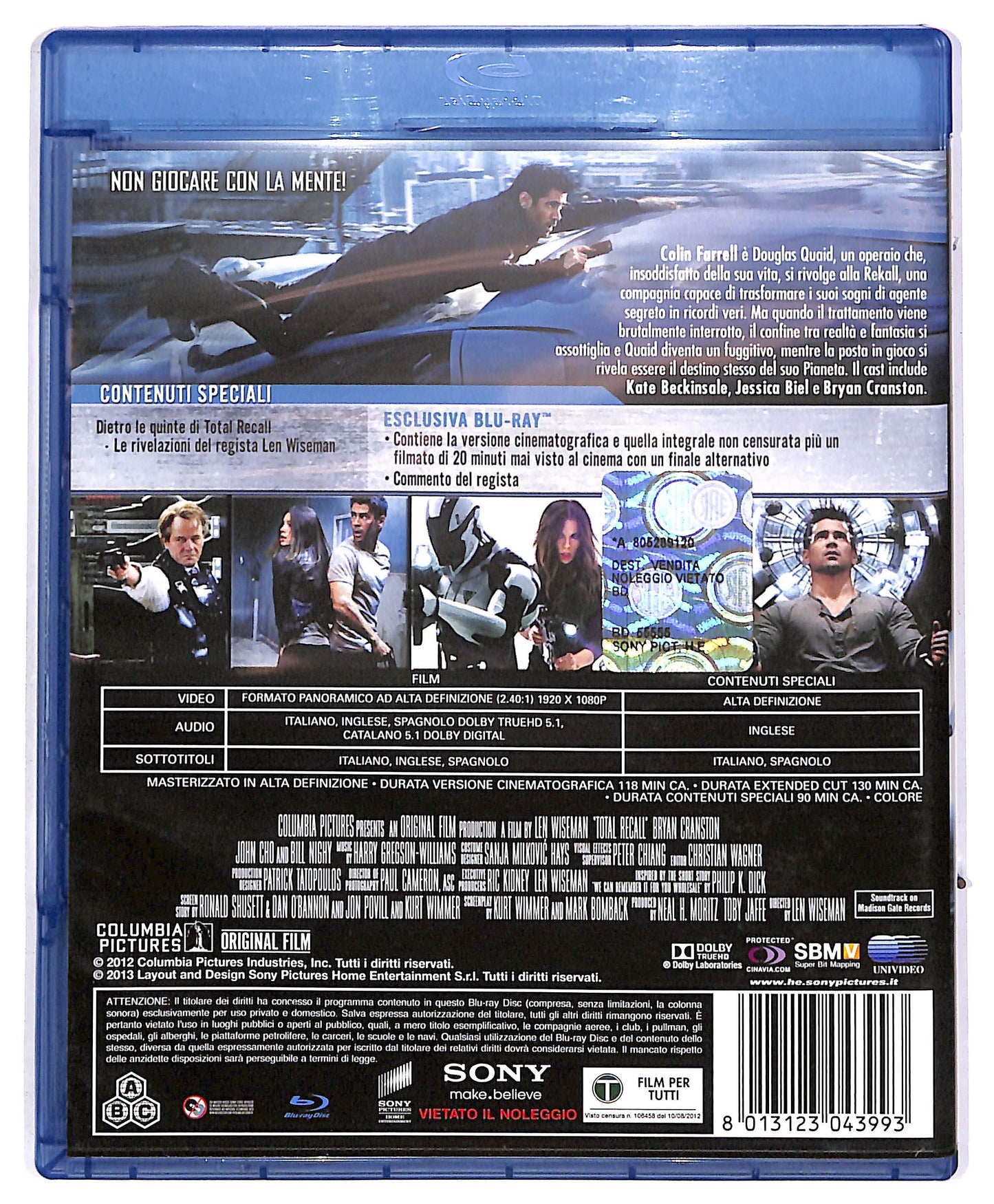 EBOND Total Recall - Atto Di Forza BLURAY DB672412