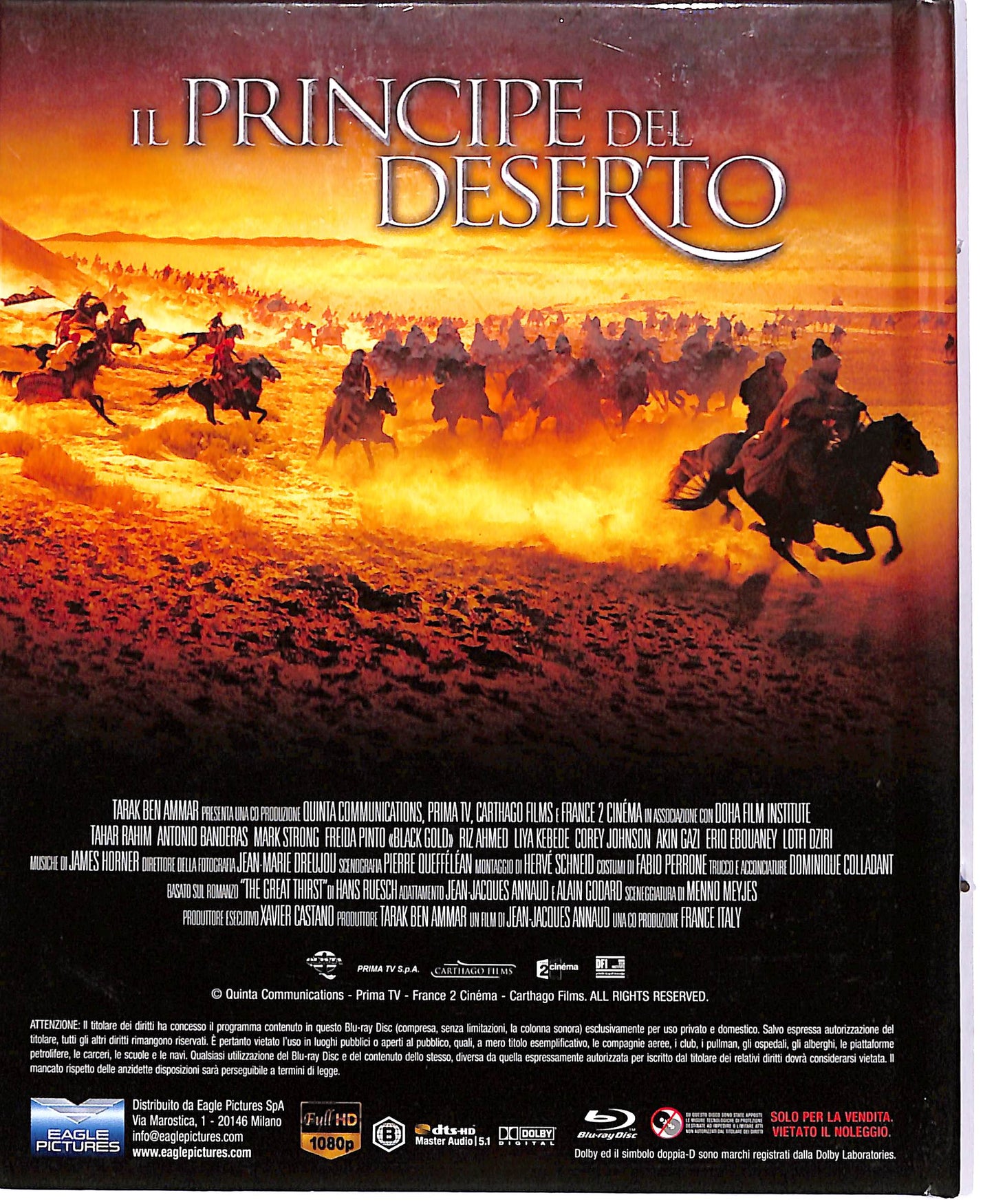 EBOND Il principe del deserto BLURAY BLURAY DB672855