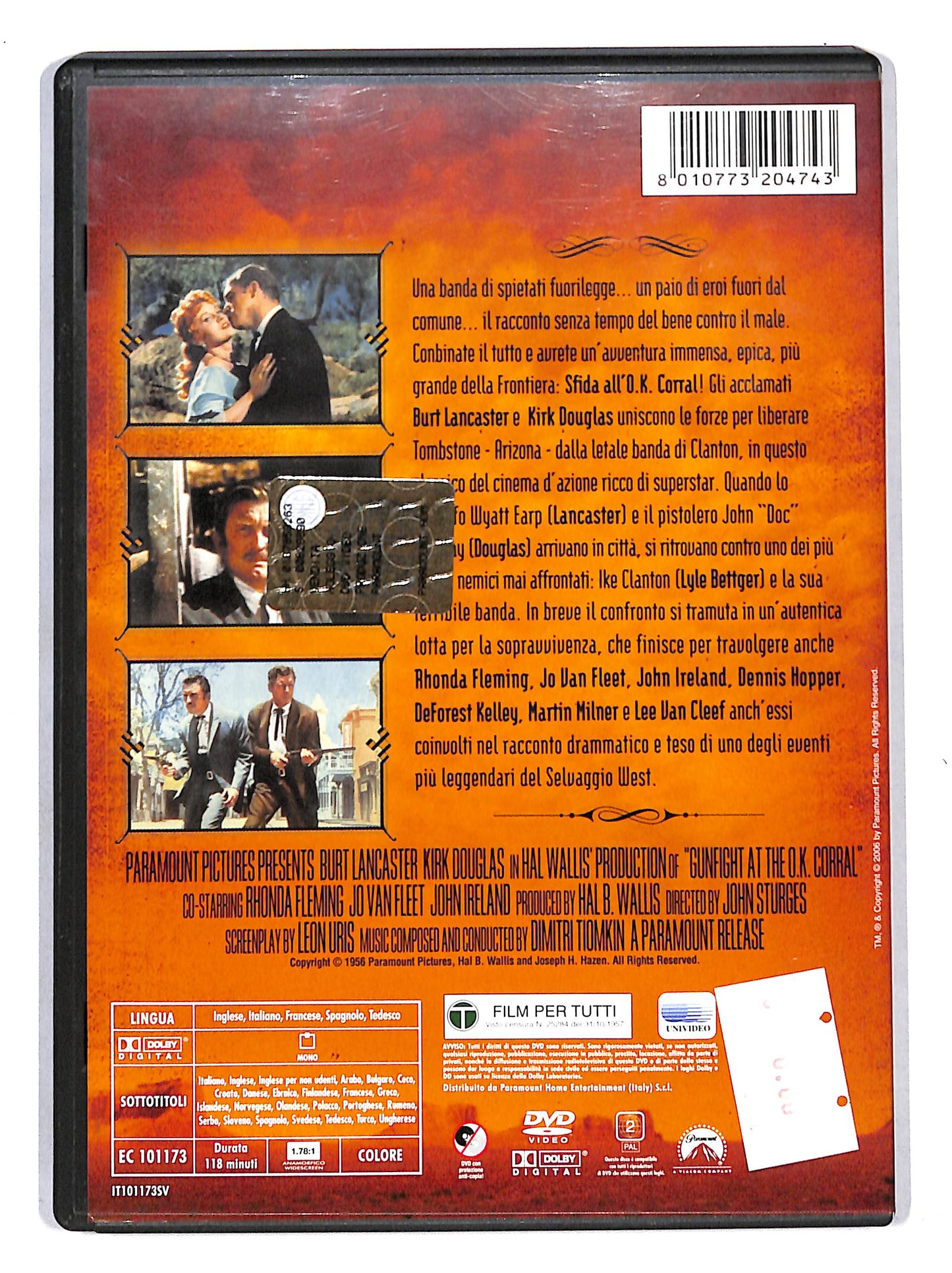 EBOND Sfida all'O.K. Corral DVD DB673113