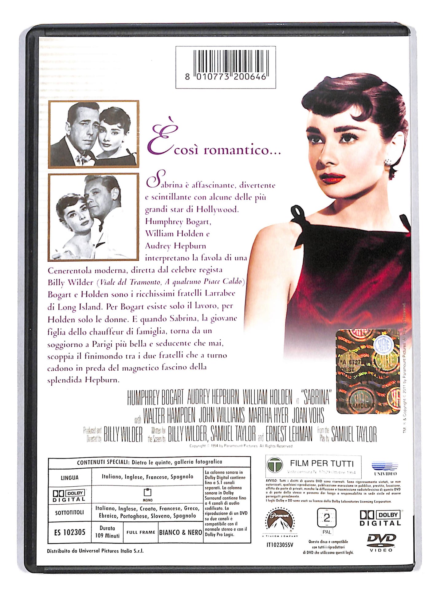 EBOND Sabrina - Audrey Hepburn Collection DVD DB673131