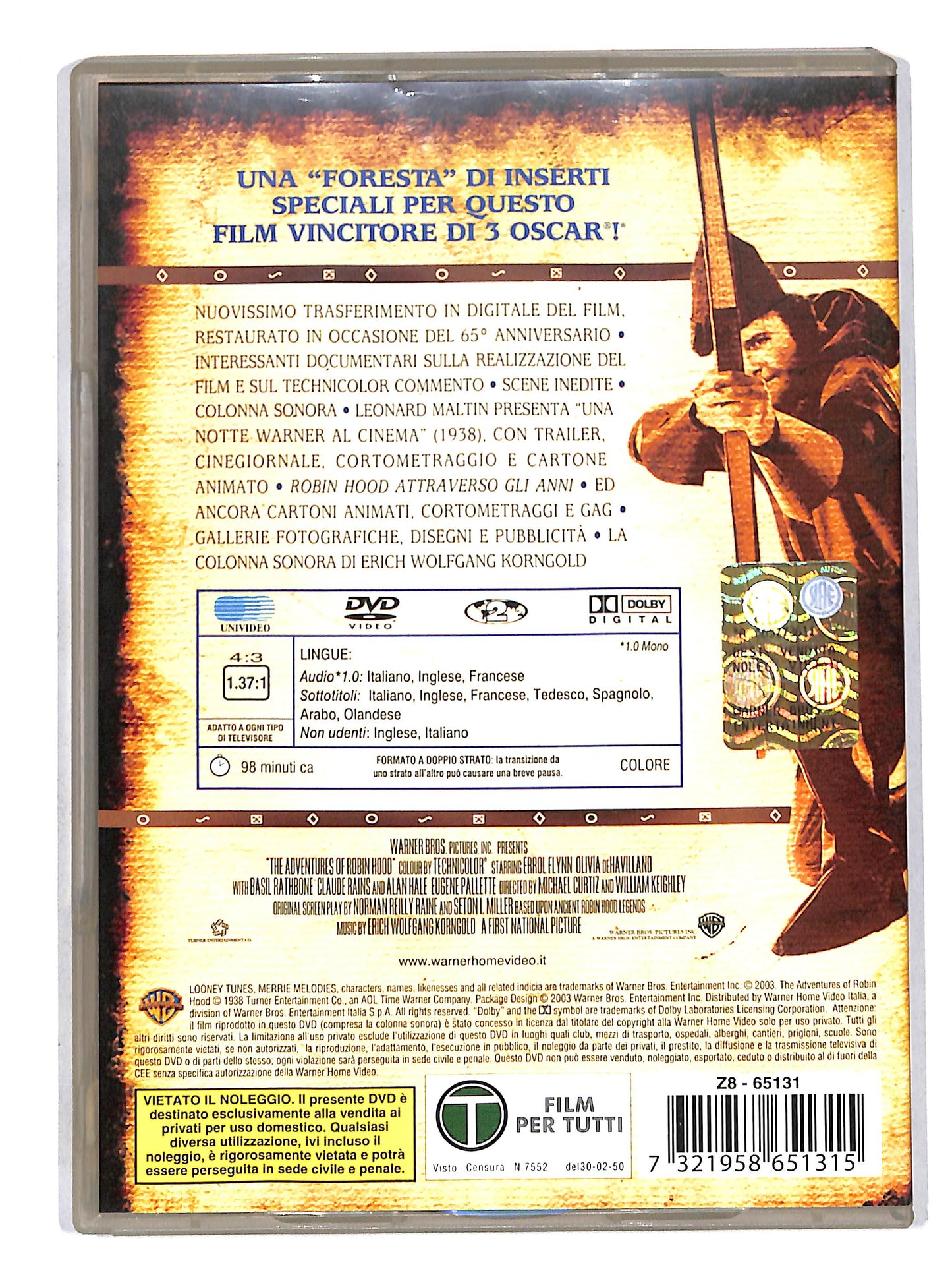EBOND La Leggenda Di Robin Hood DVD DB673150