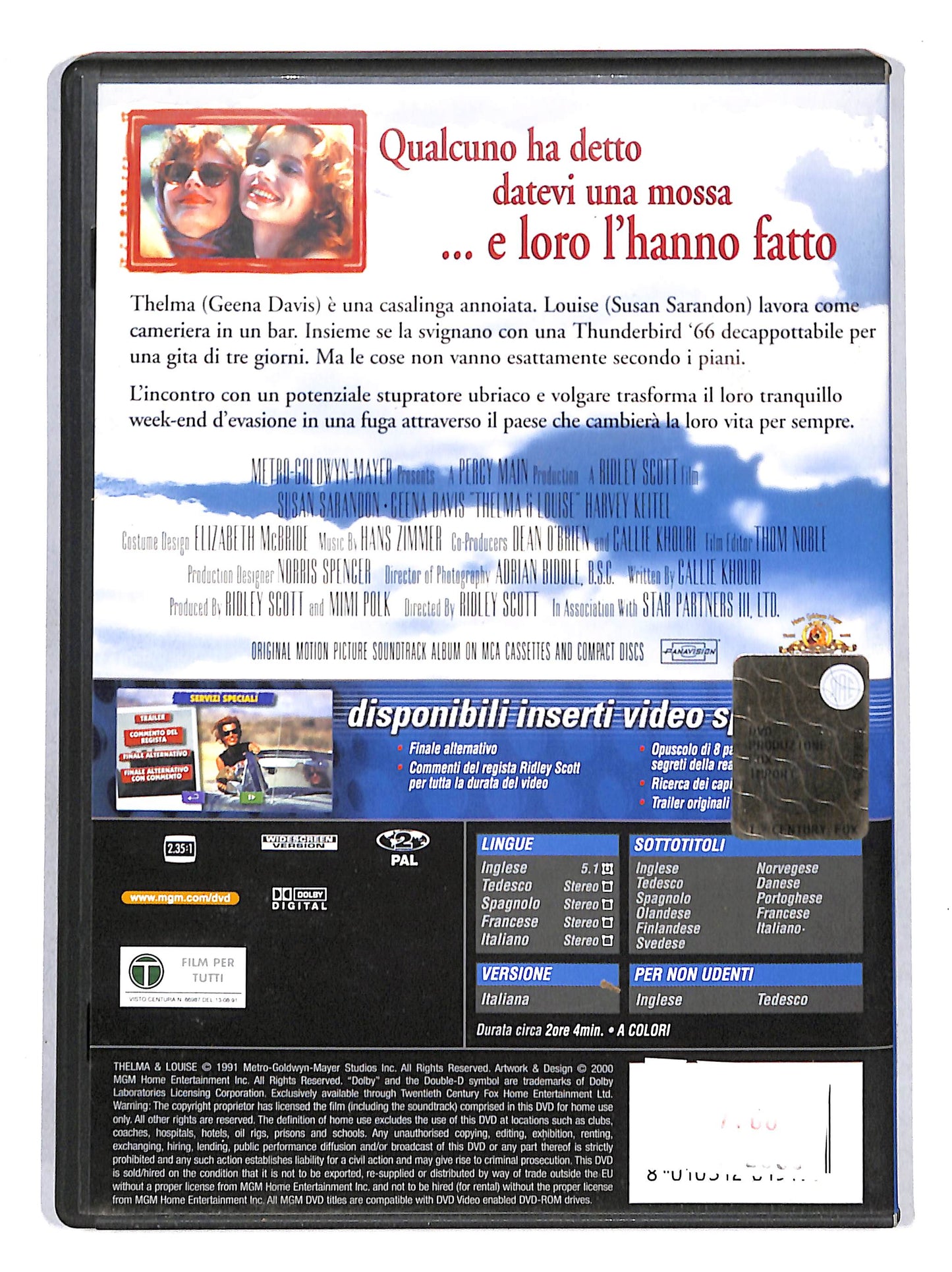 EBOND Thelma & Louise DVD DB673159