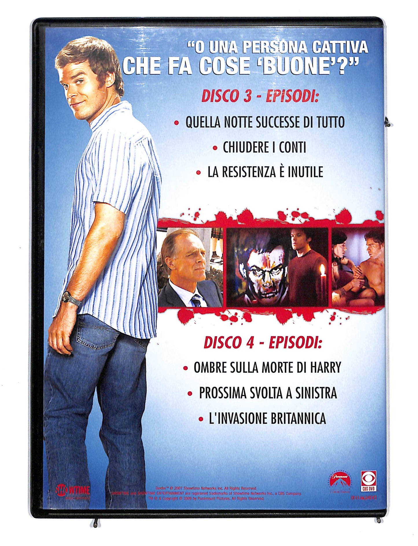 EBOND Dexter la seconda stagione dischi 3&4 EDITORIALE DVD DB673249