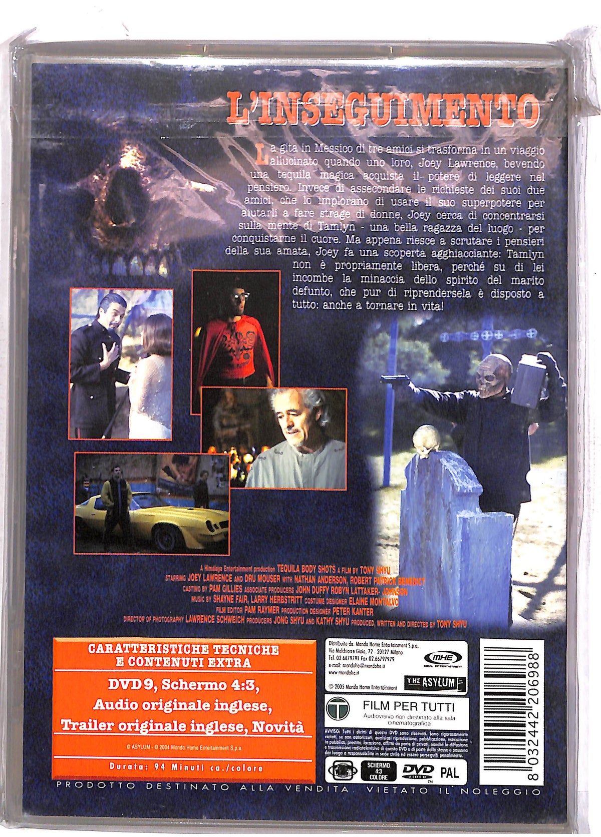 EBOND L' Inseguimento Di Tony Shyu DVD DB673957