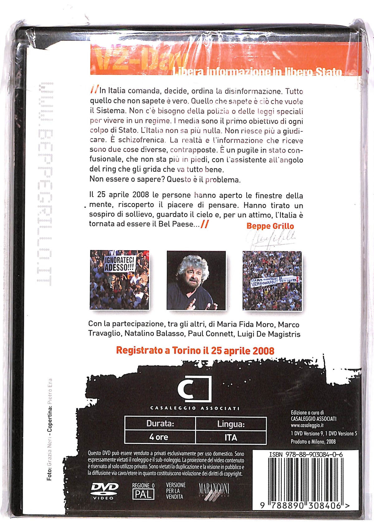 EBOND V2 - DAY - libera informazione in libero stato DVD DB673960