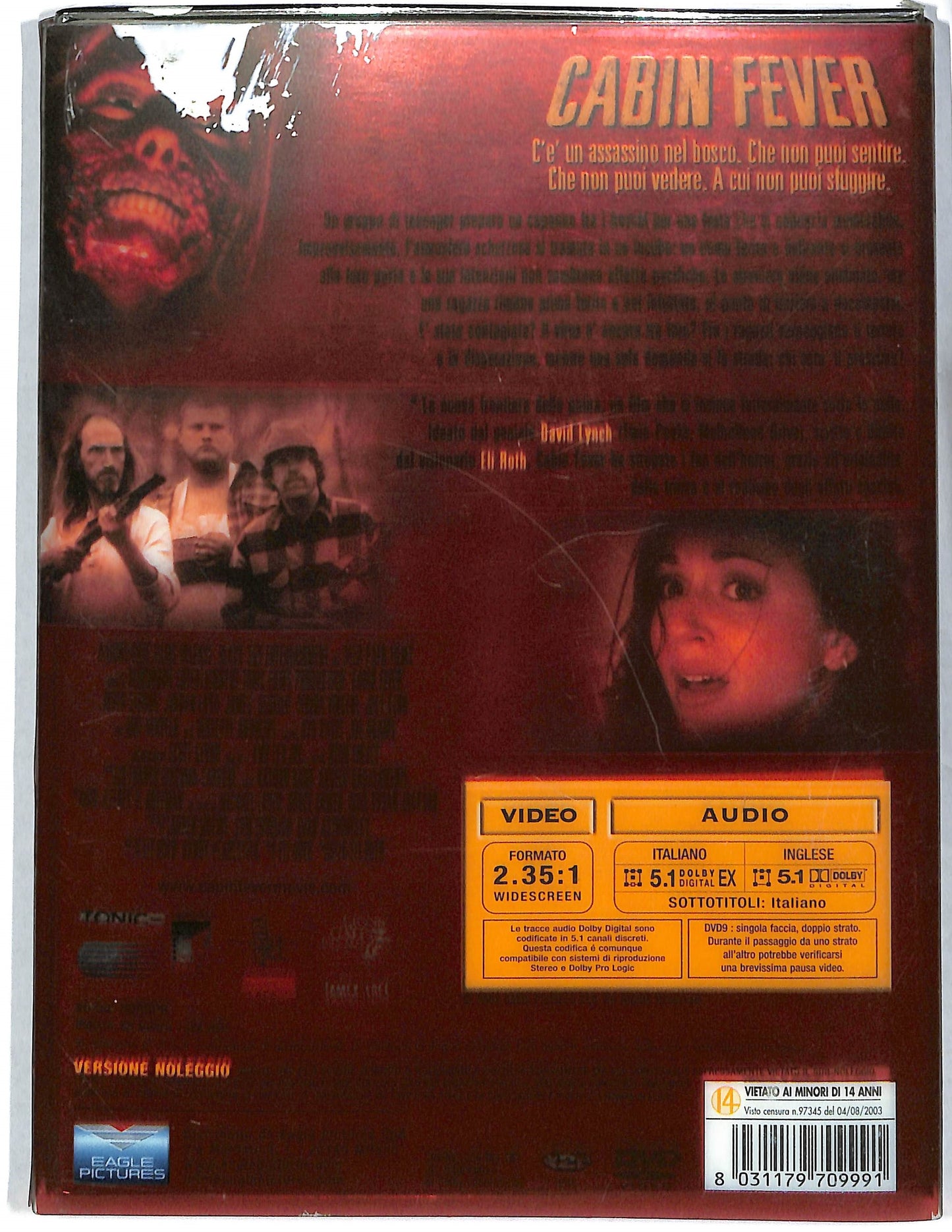 EBOND Cabin Fever NOLEGGIO DVD DB674331