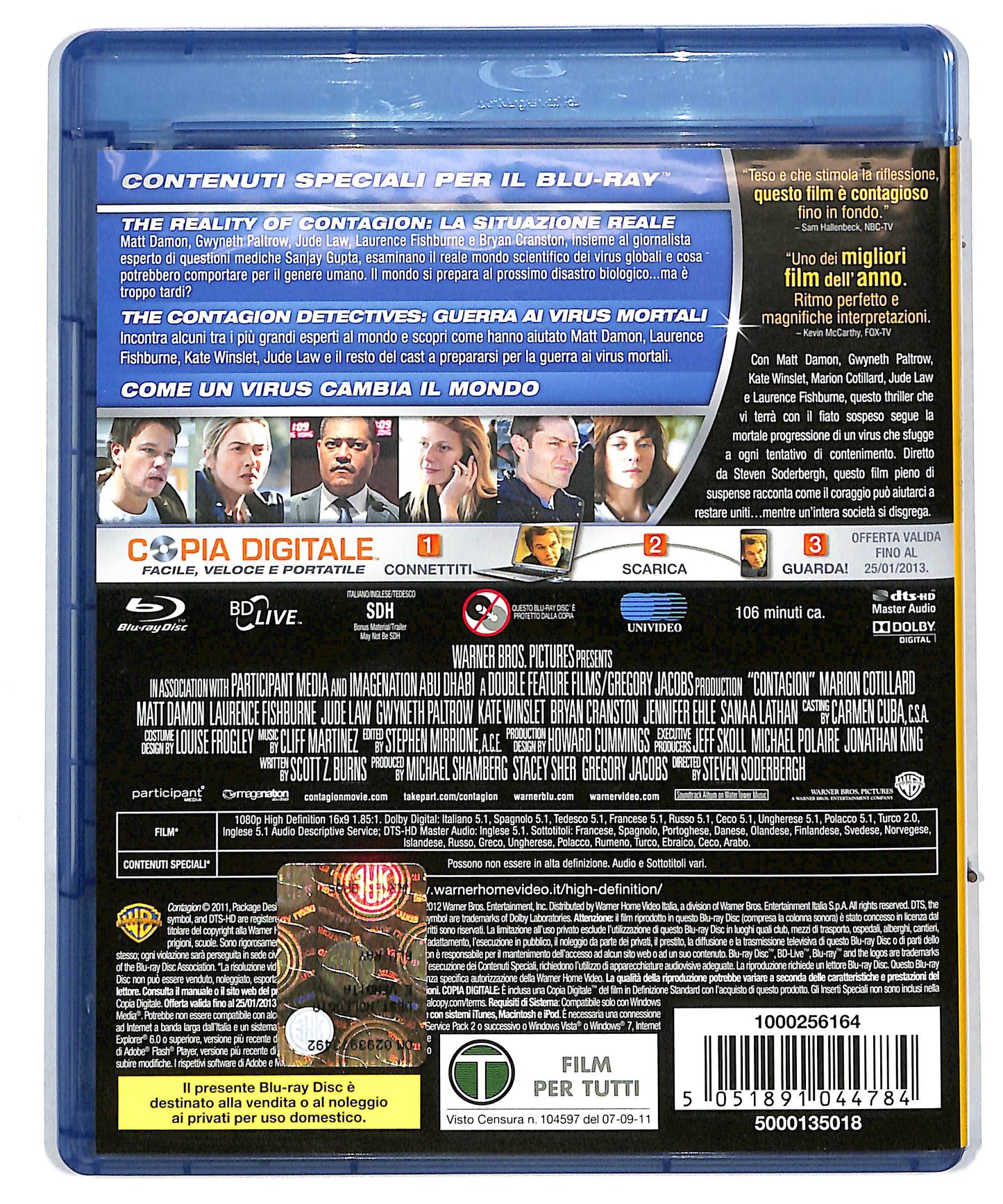 EBOND Contagion BLURAY DB674411