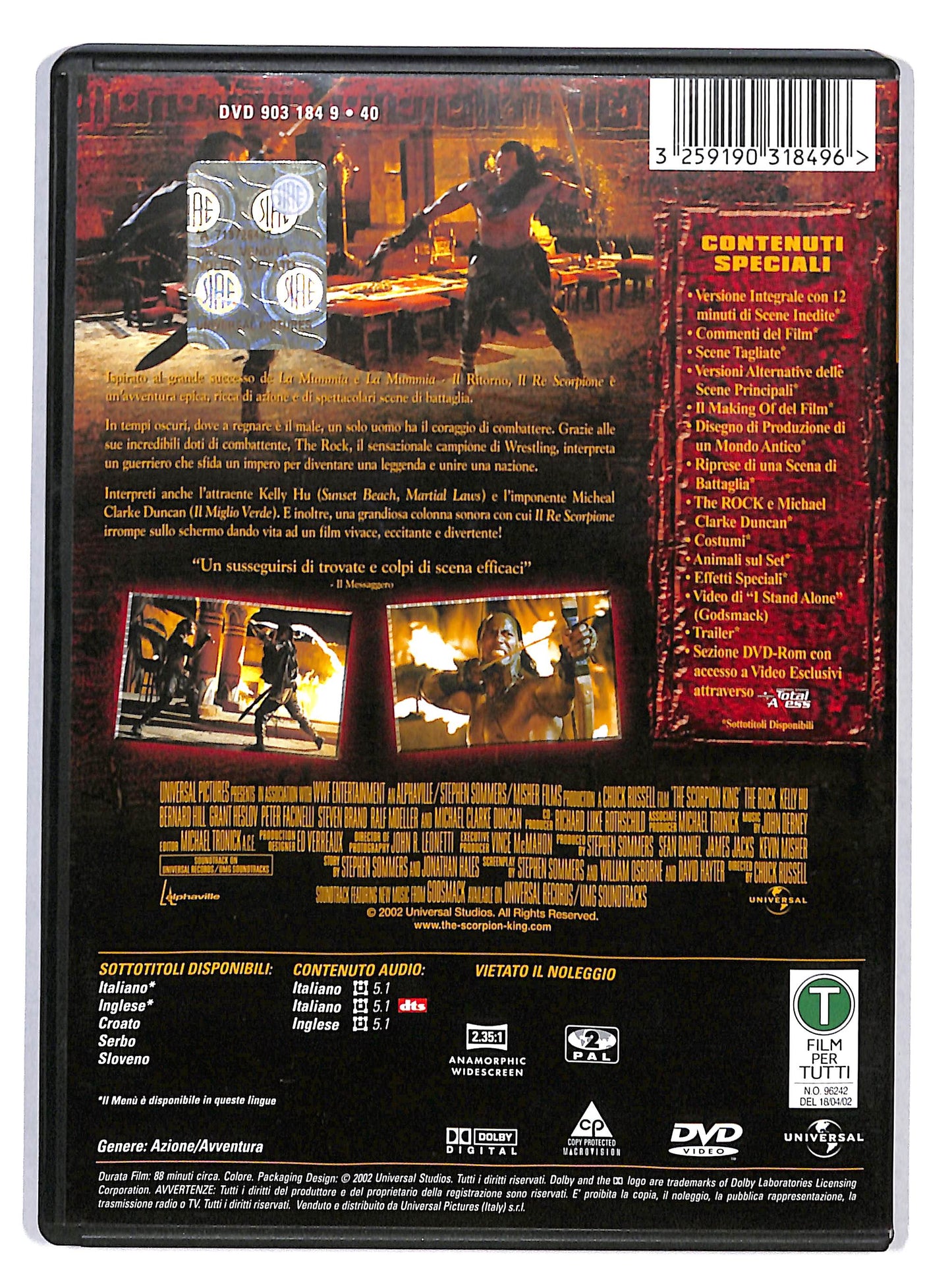 EBOND Il re scorpione DVD DB674424