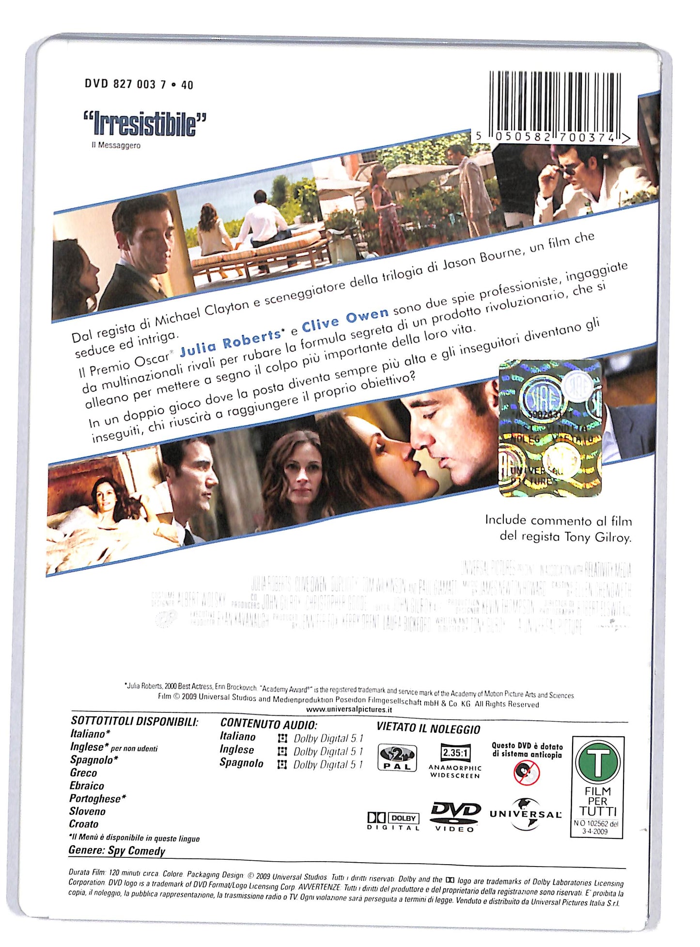 EBOND Duplicity NOLEGGIO DVD DB674425