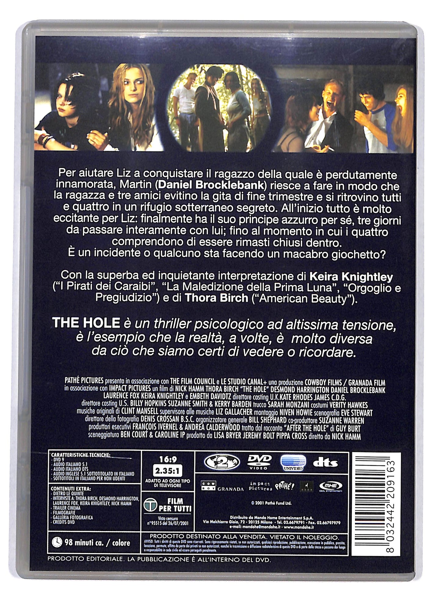 EBOND The Hole EDITORIALE DVD DB674428