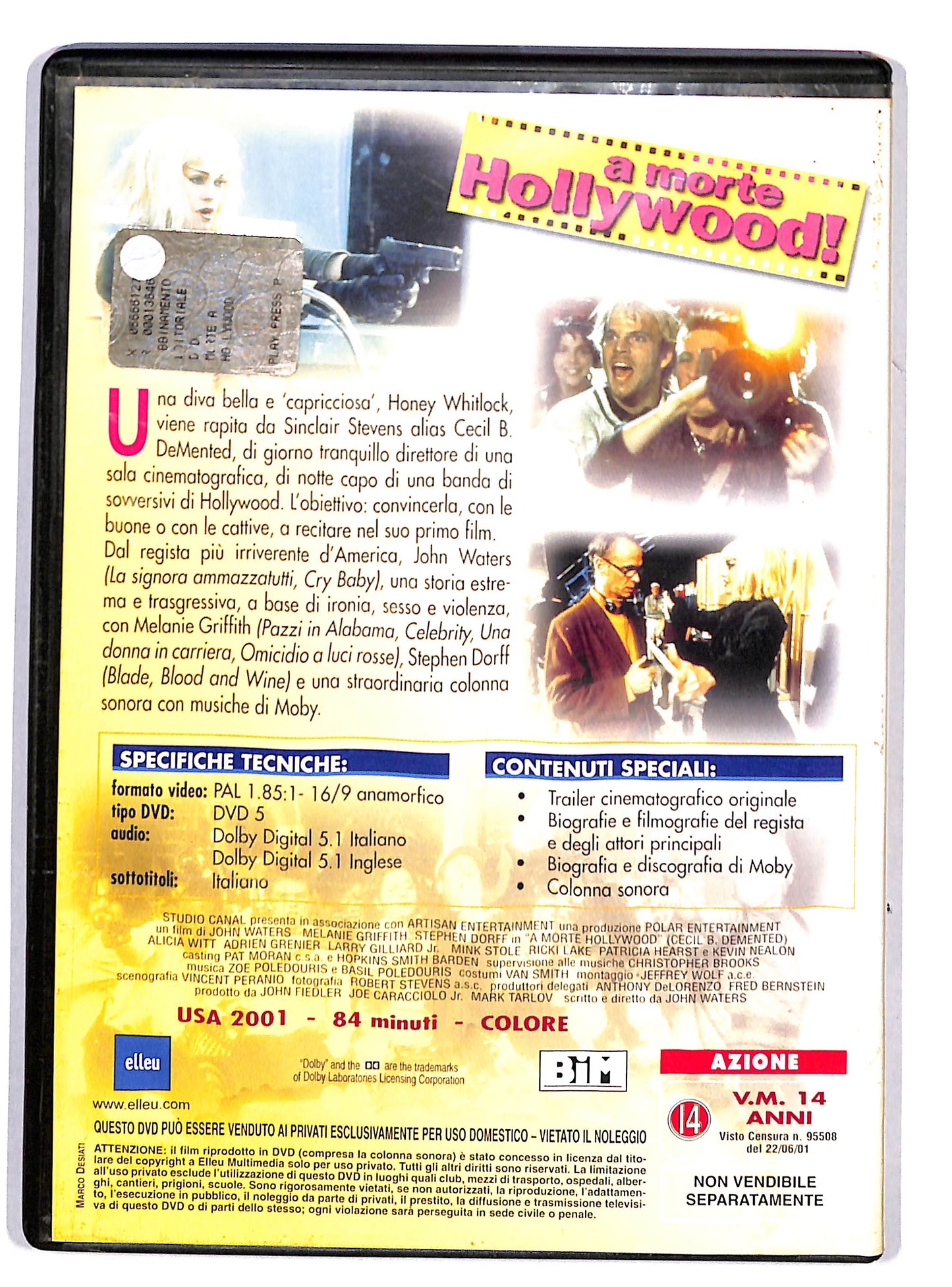EBOND A morte Hollywood! DVD DB674440