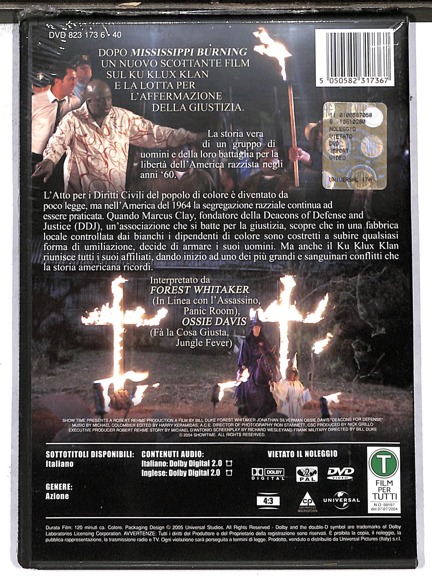 EBOND Deacons for defense - Lotta per la liberta DVD DB675241