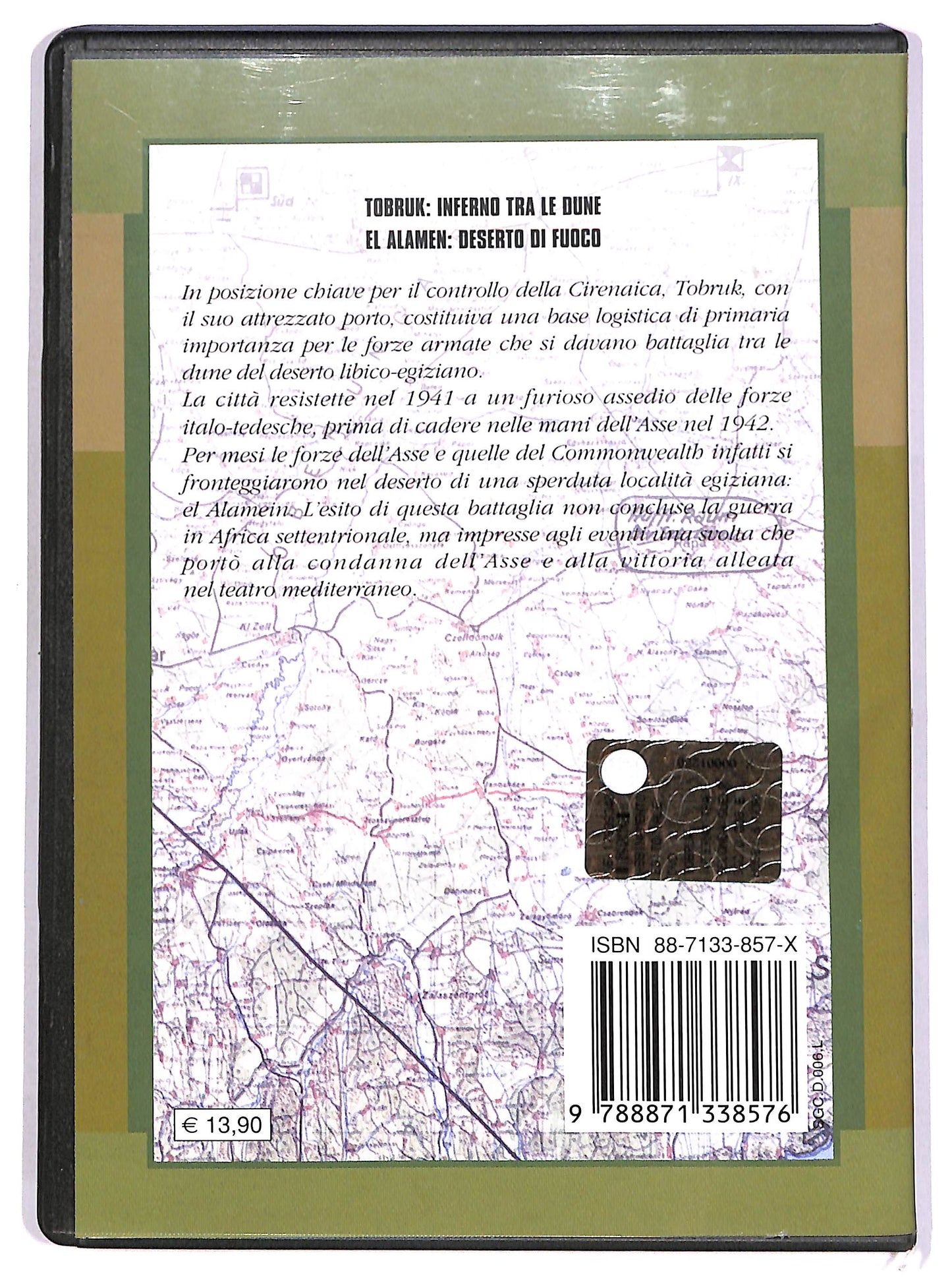 EBOND Tobruk: Inferno tra le dune, El Alamein: Deserto di fuoco EDIT DVD DB675327