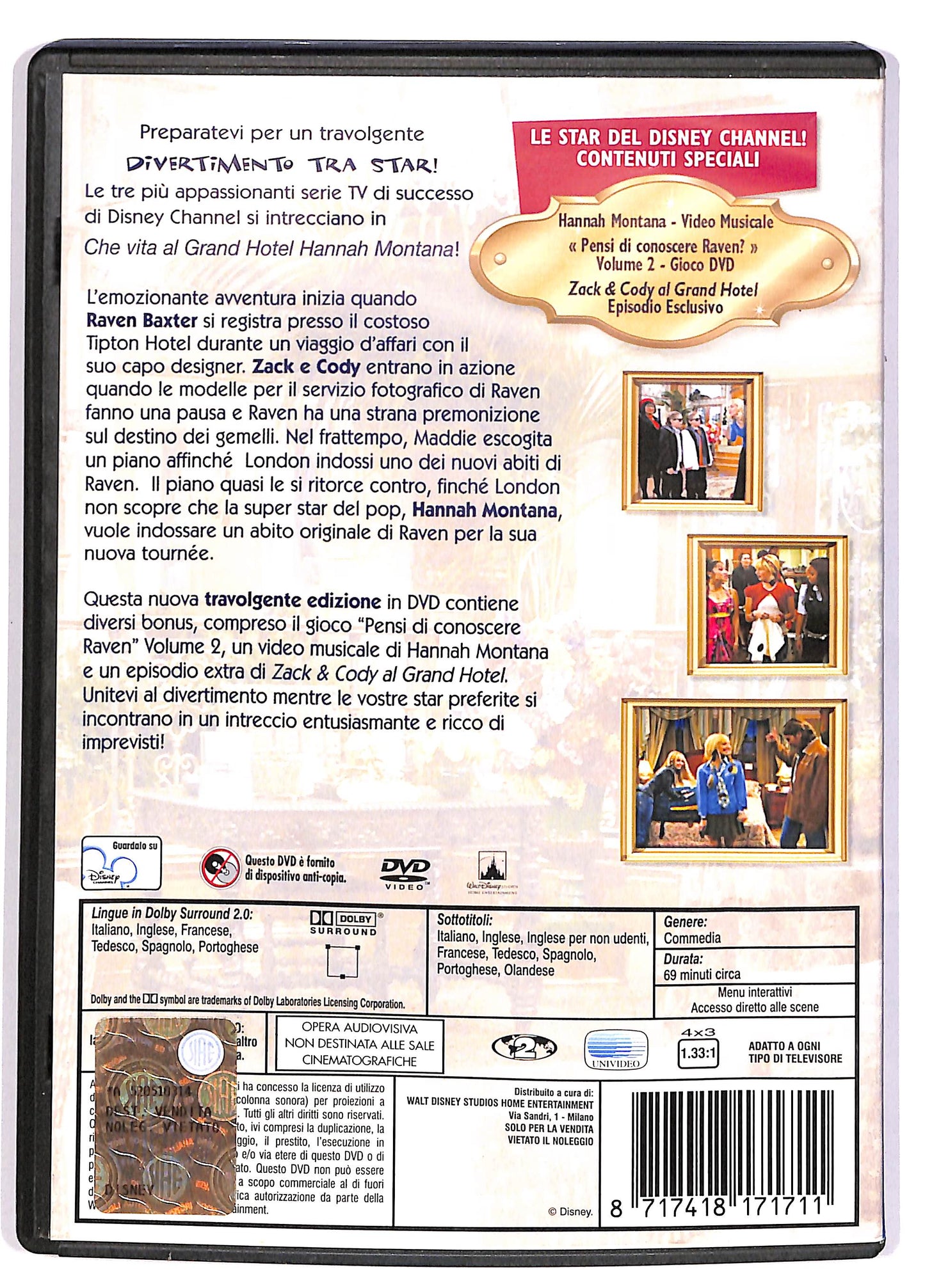 EBOND Che vita al Grand Hotel, Hannah Montana DVD DB675603