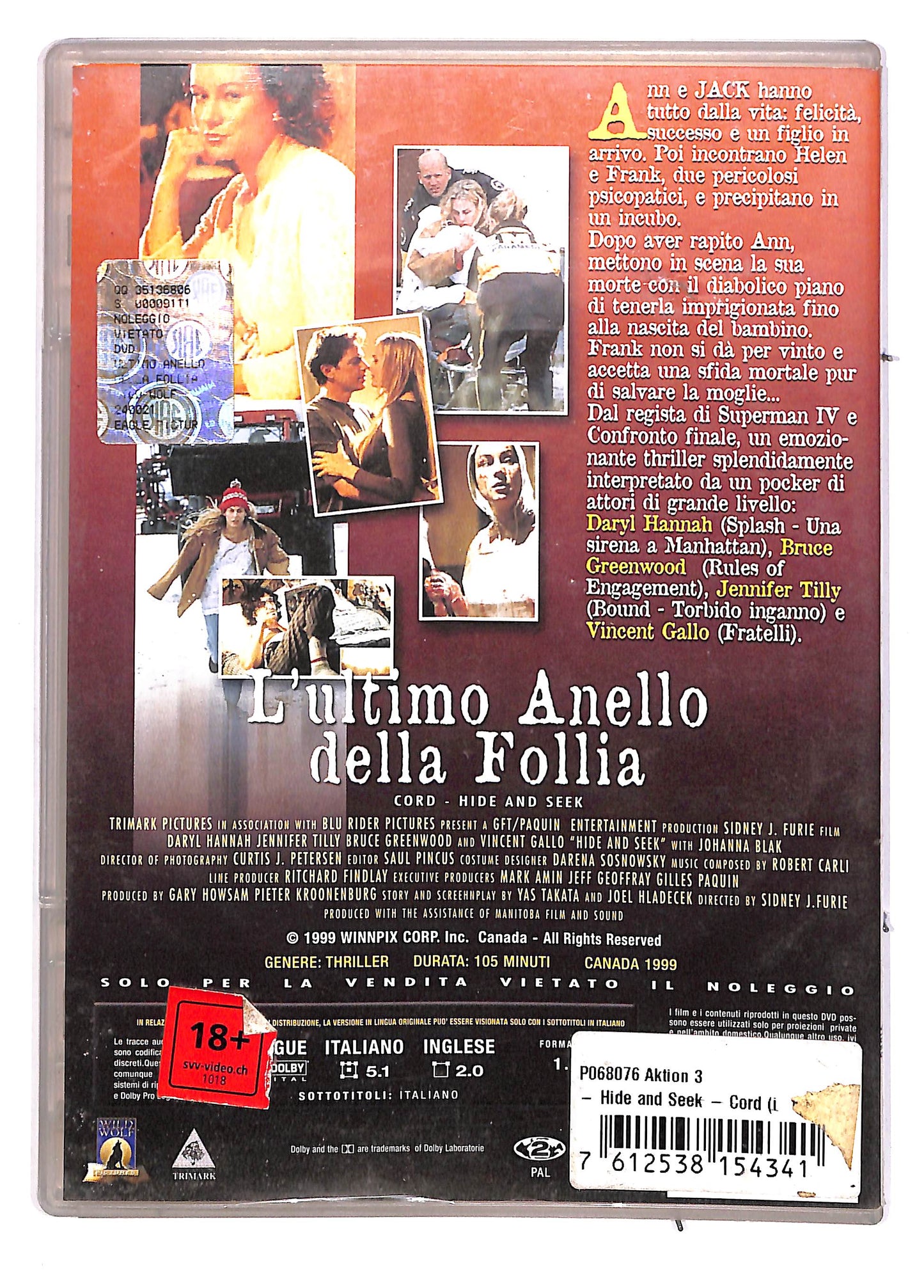 EBOND l'ultimo anello della follia Slim DVD DB675624