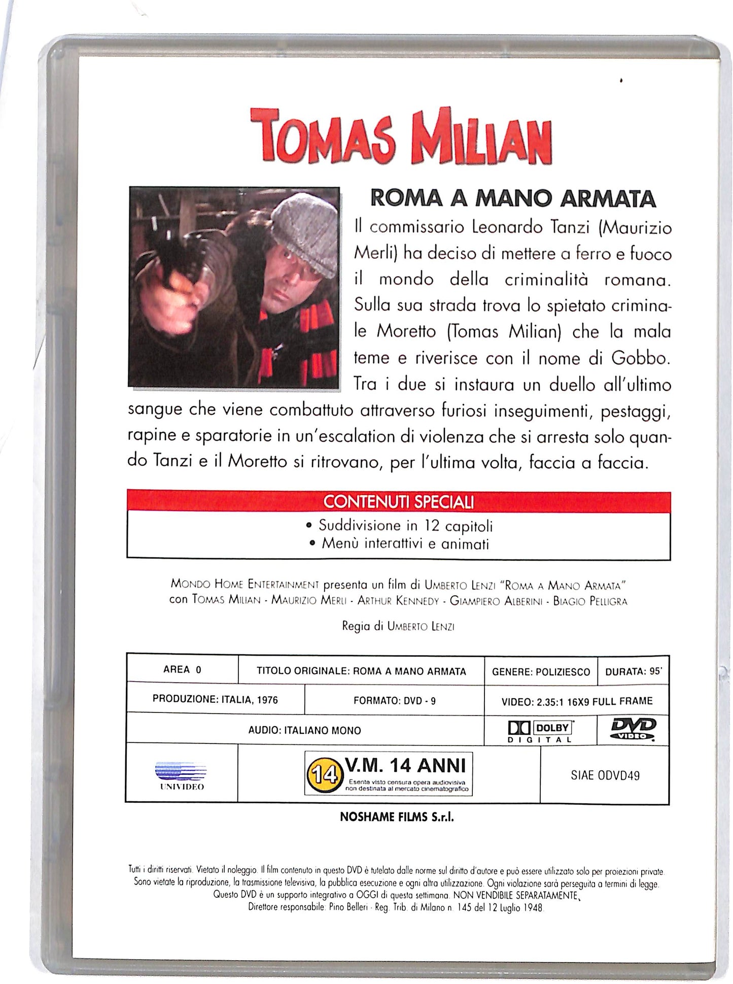 EBOND Roma A Mano Armata EDITORIALE DVD DB676137