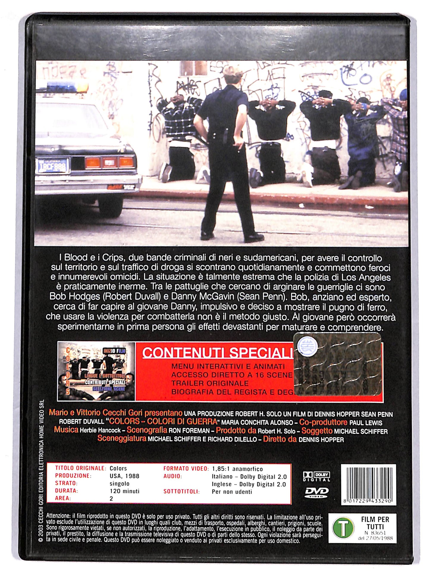 EBOND colors - colori di guerra DVD DB676141