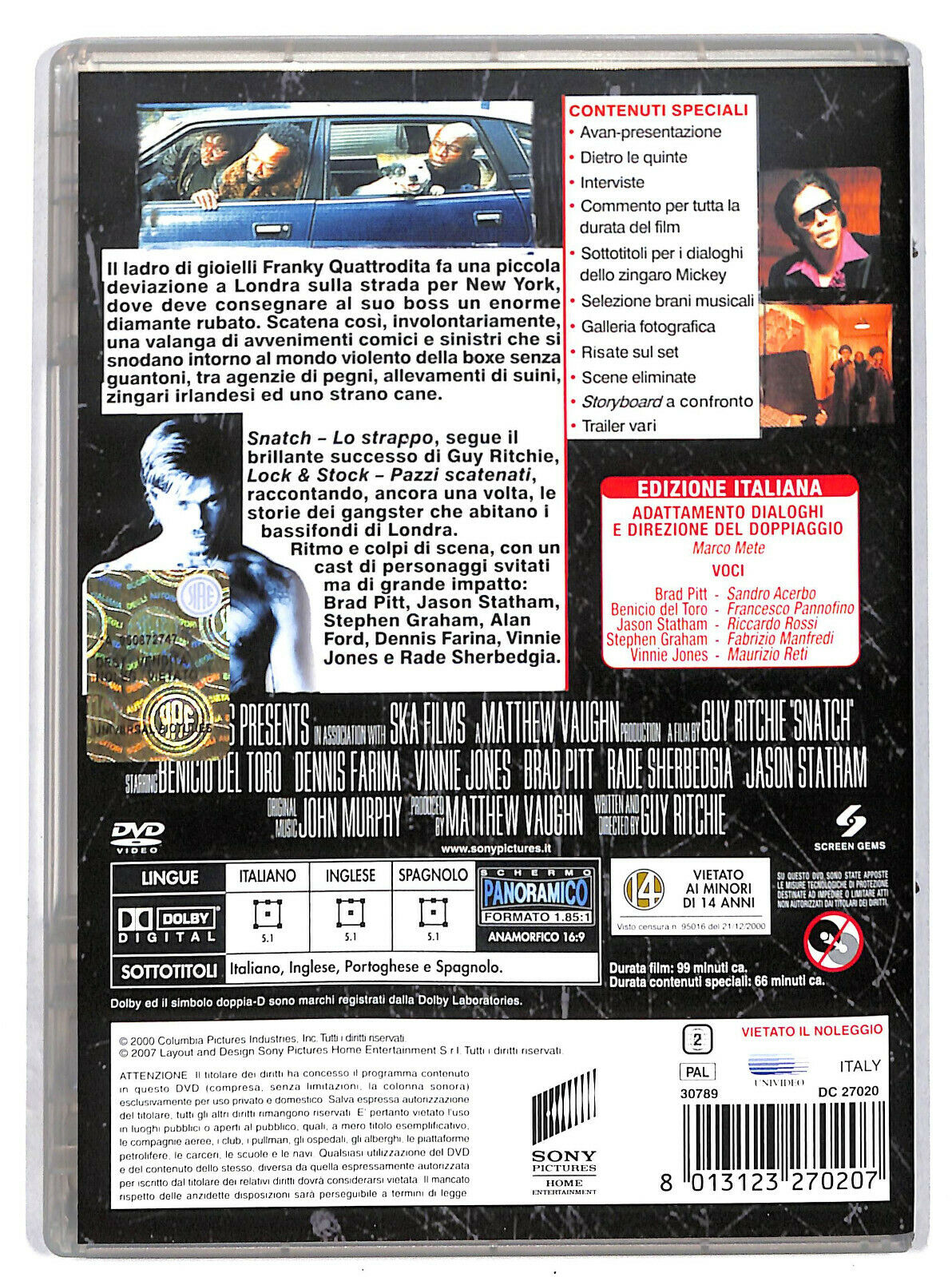 EBOND Snatch - Lo Strappo DVD DB676153