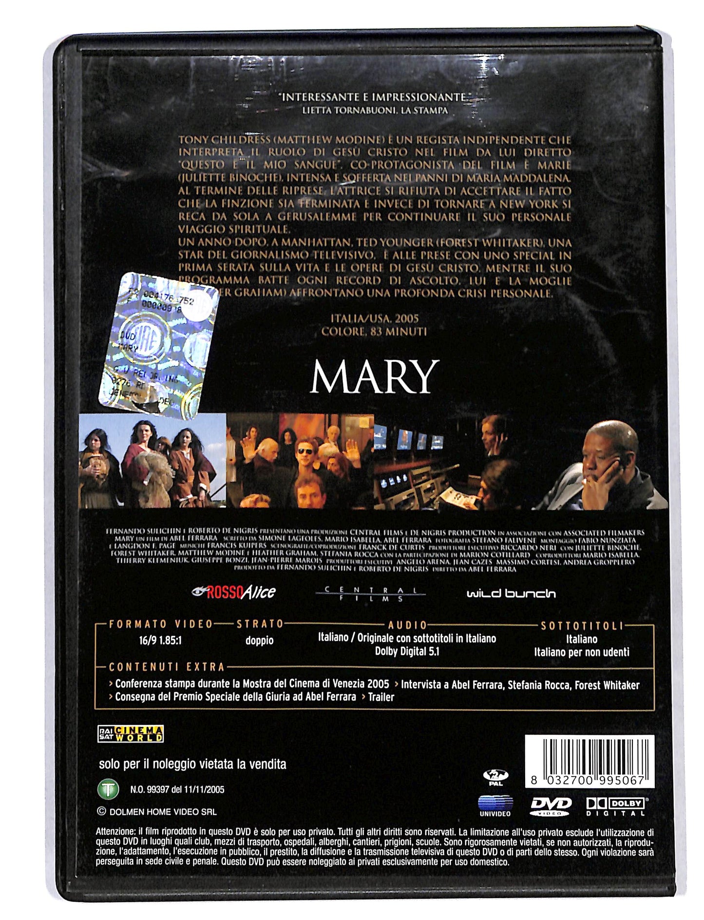 EBOND Mary NOLEGGIO DVD DB676261